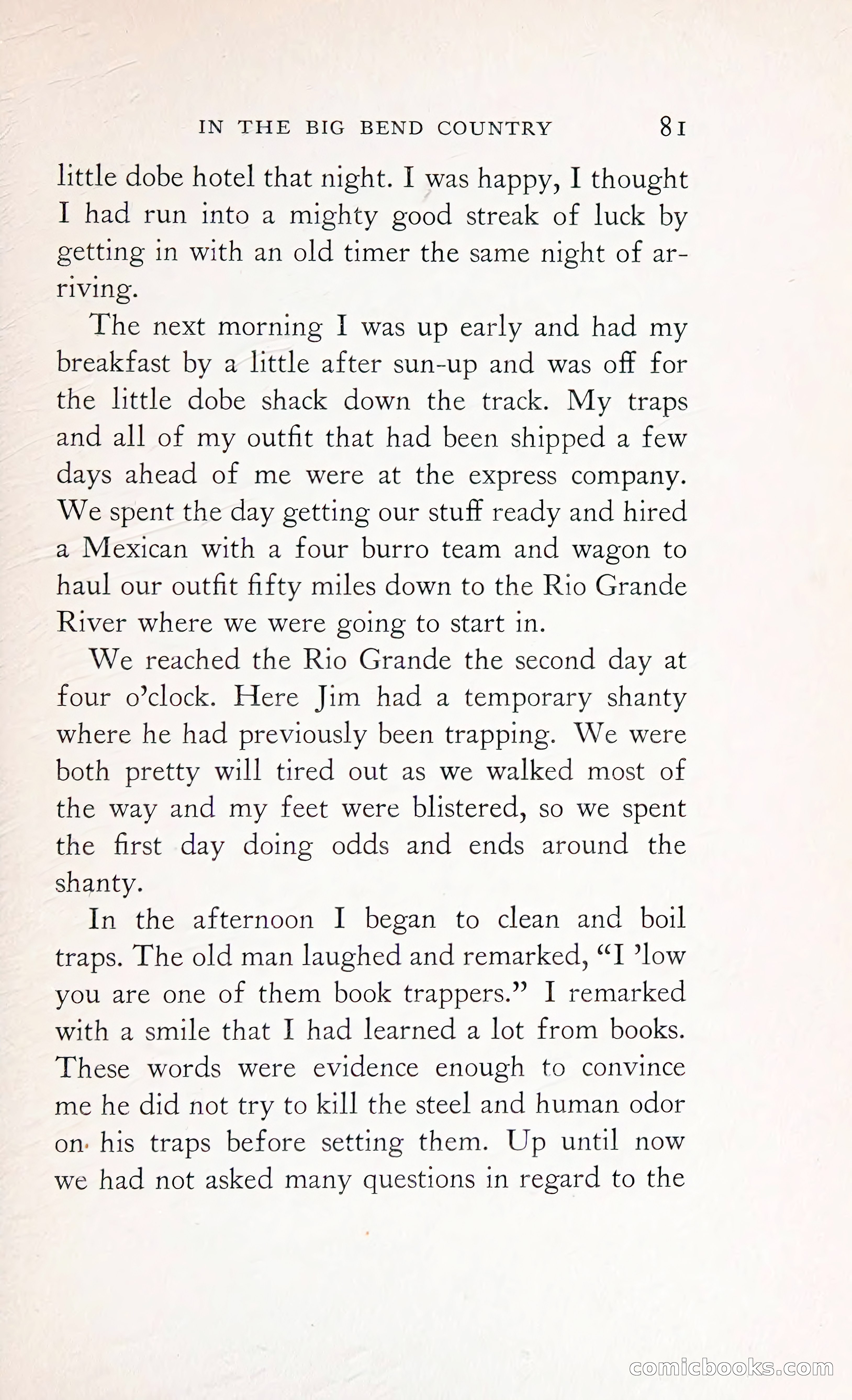 Thrilling Adventures: Guiding, Trapping, Big Game Hunting — page 140 of 287