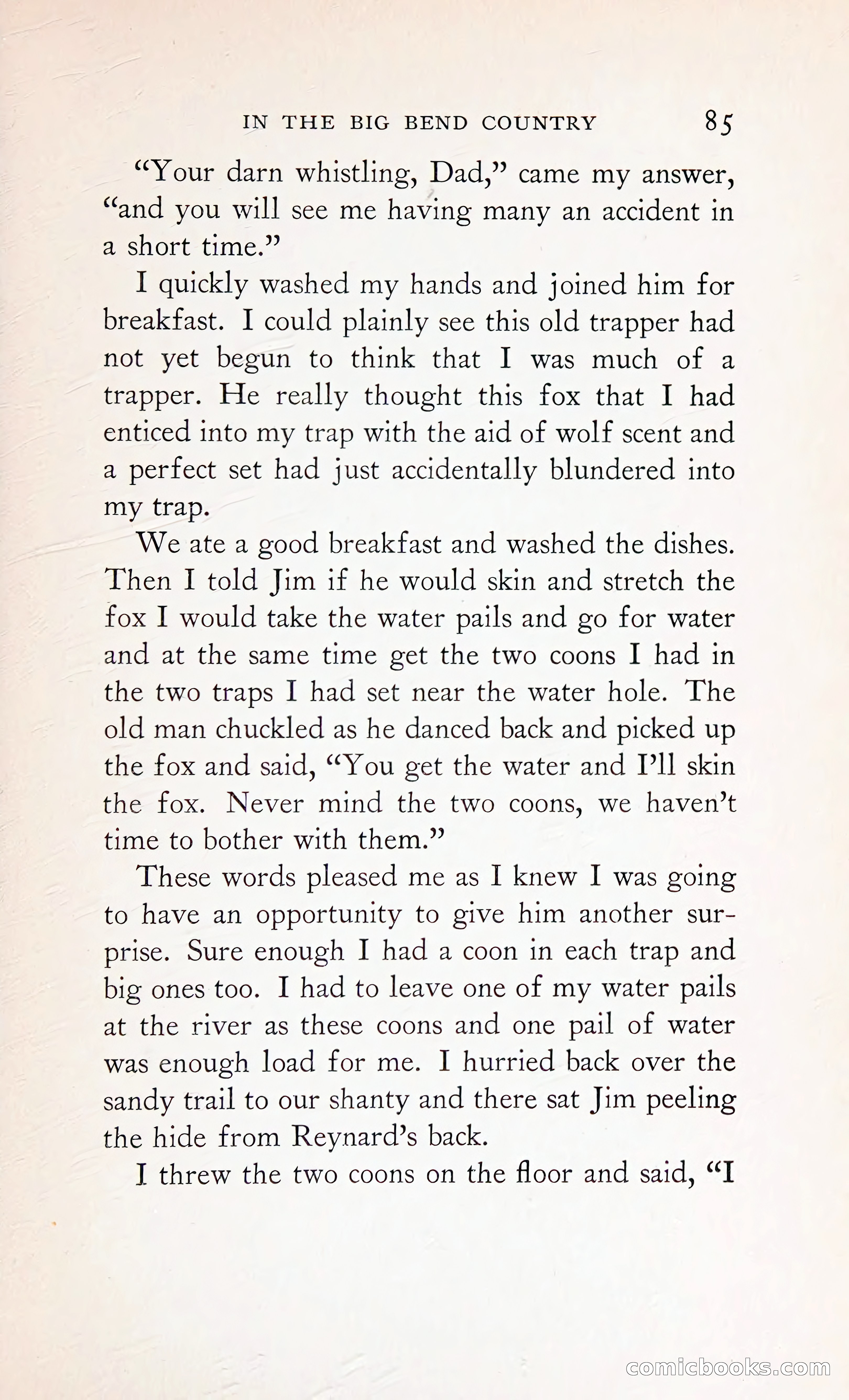 Thrilling Adventures: Guiding, Trapping, Big Game Hunting — page 146 of 287