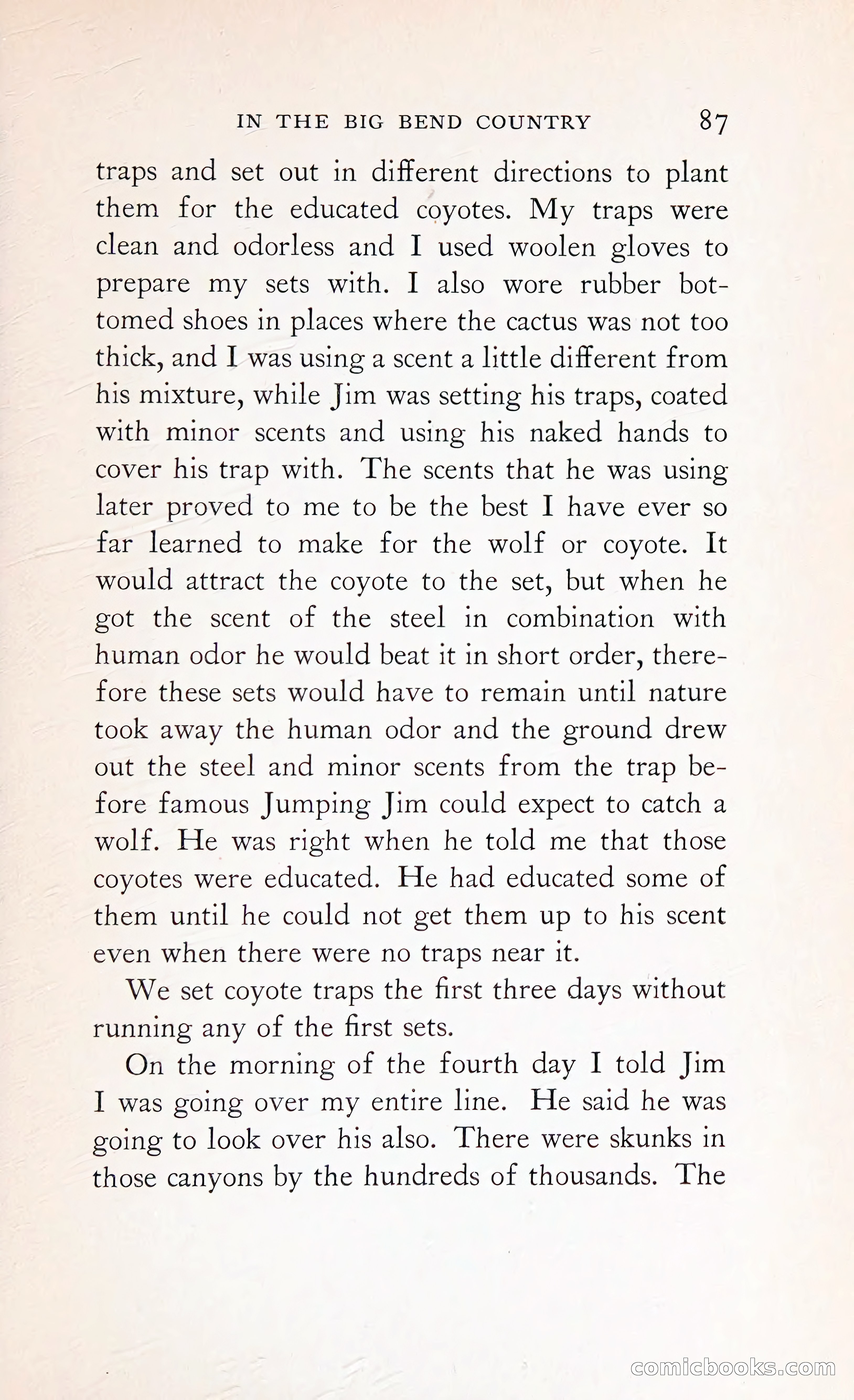 Thrilling Adventures: Guiding, Trapping, Big Game Hunting — page 150 of 287