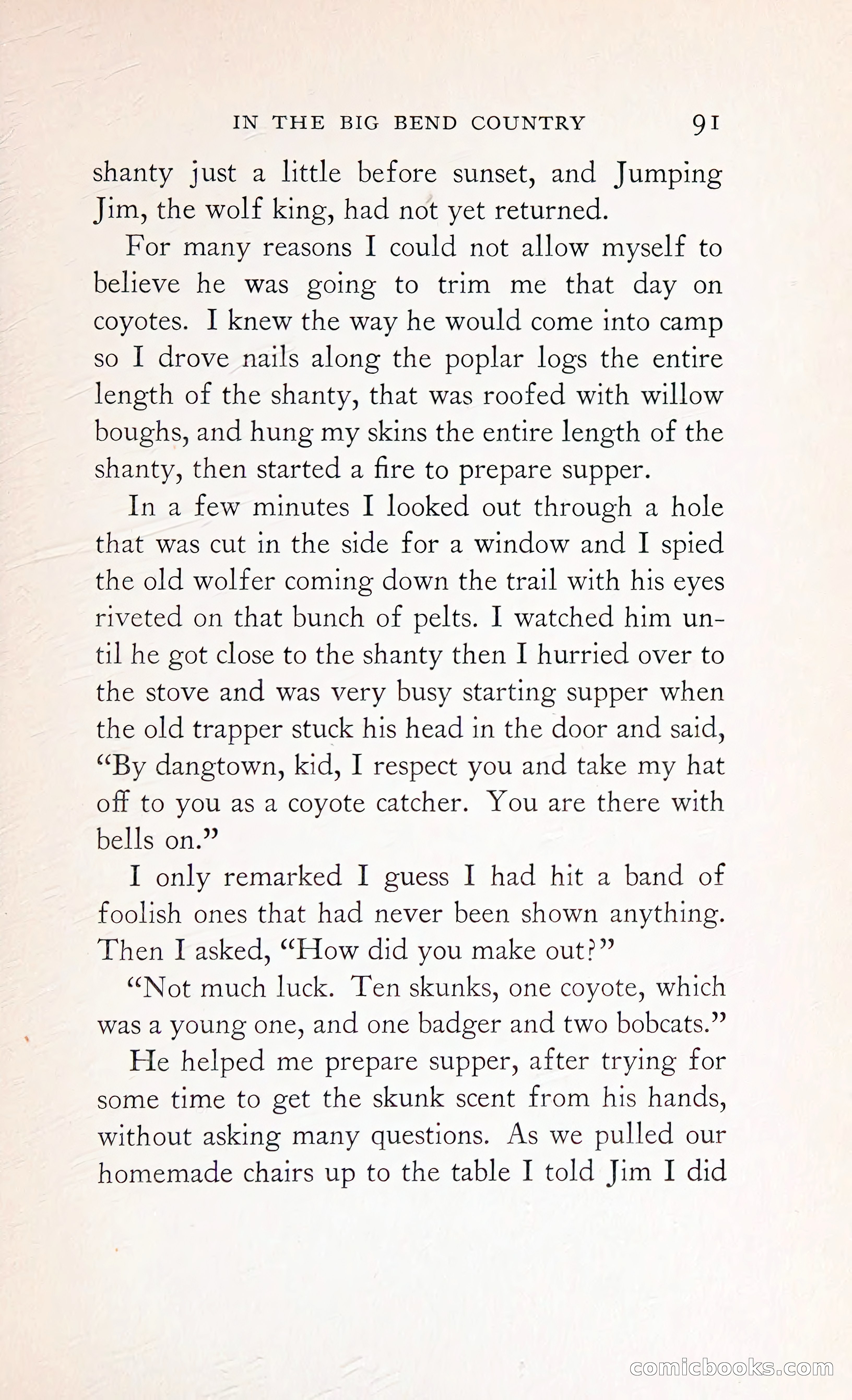 Thrilling Adventures: Guiding, Trapping, Big Game Hunting — page 156 of 287