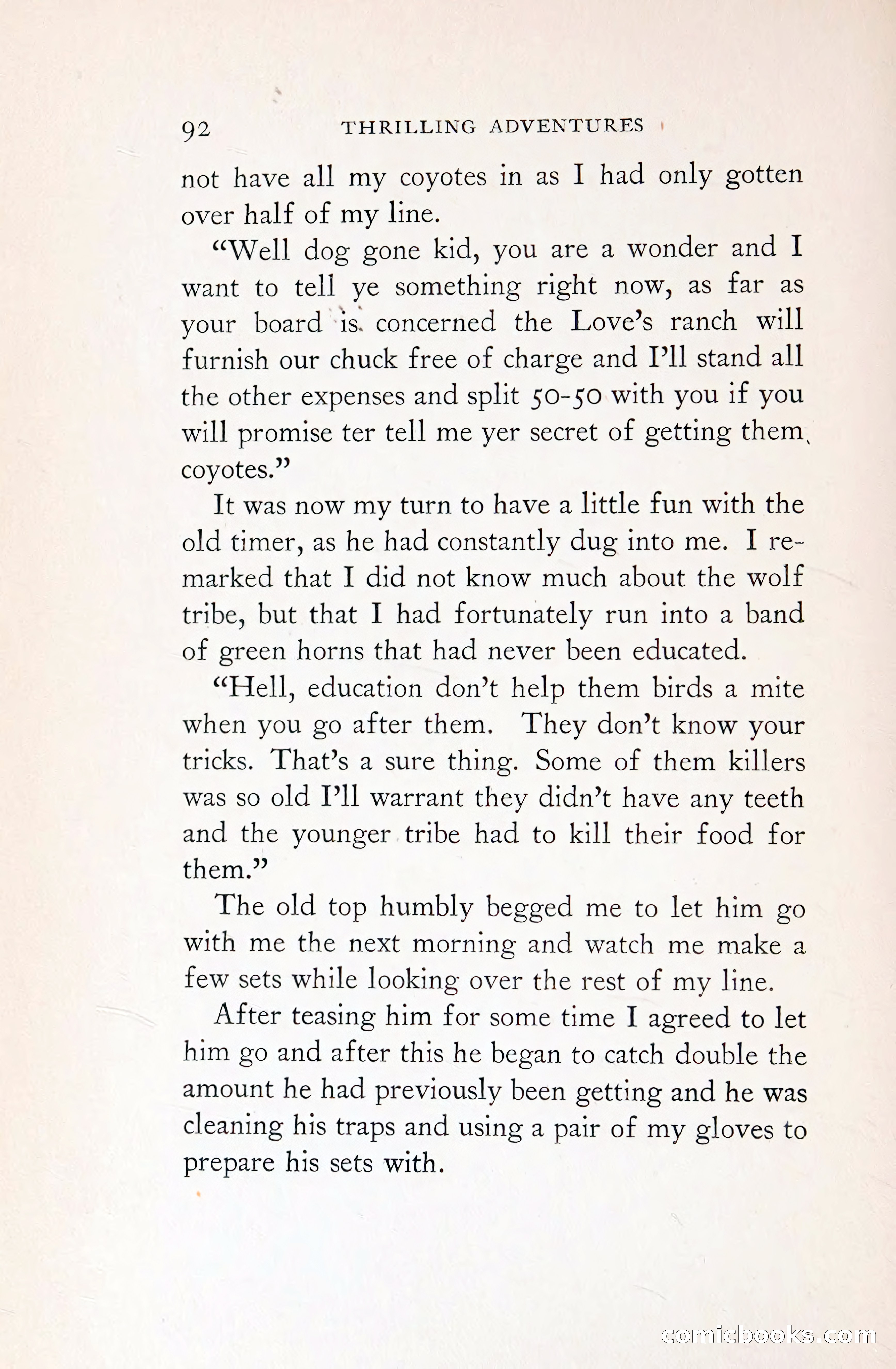 Thrilling Adventures: Guiding, Trapping, Big Game Hunting — page 157 of 287