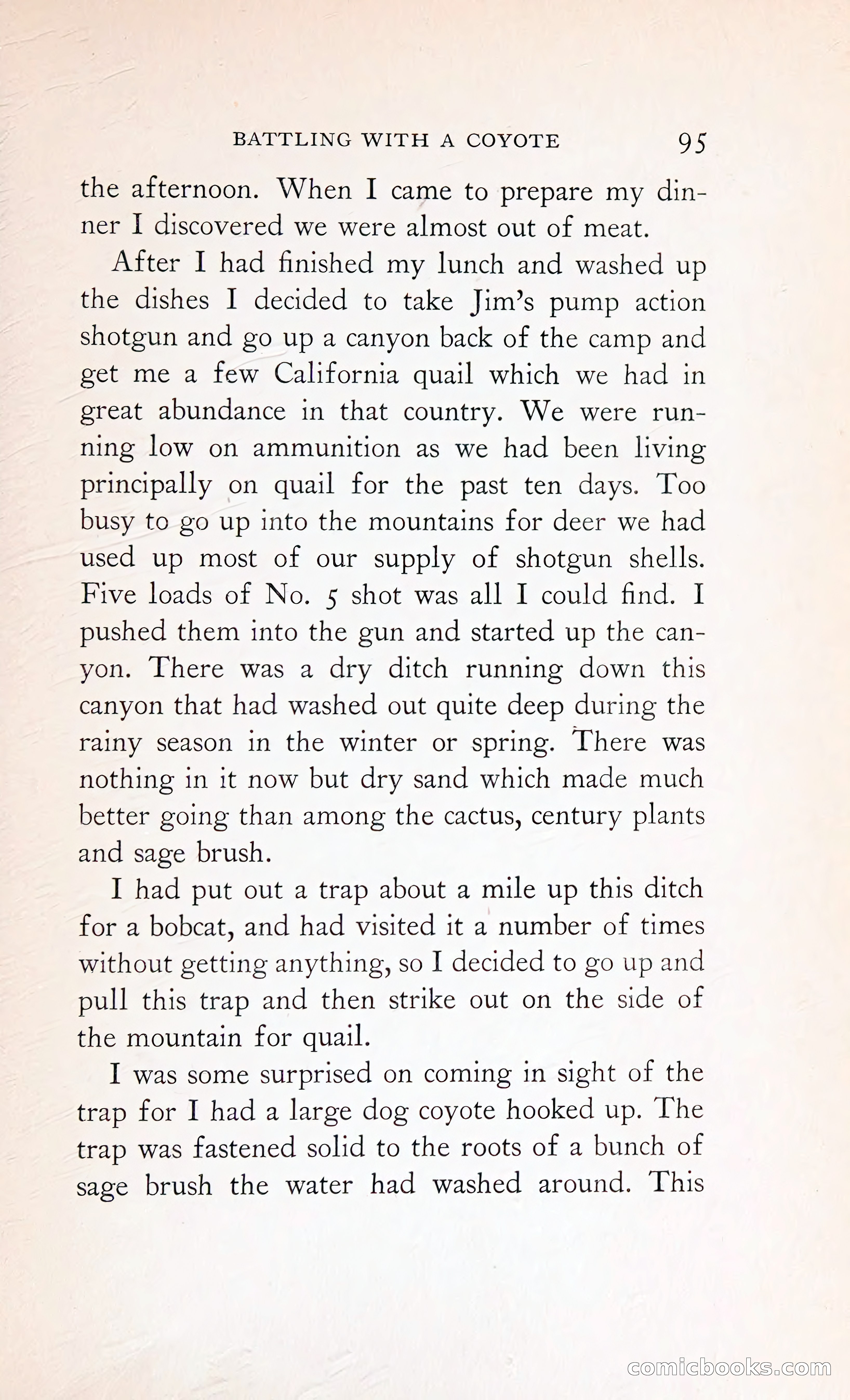 Thrilling Adventures: Guiding, Trapping, Big Game Hunting — page 162 of 287
