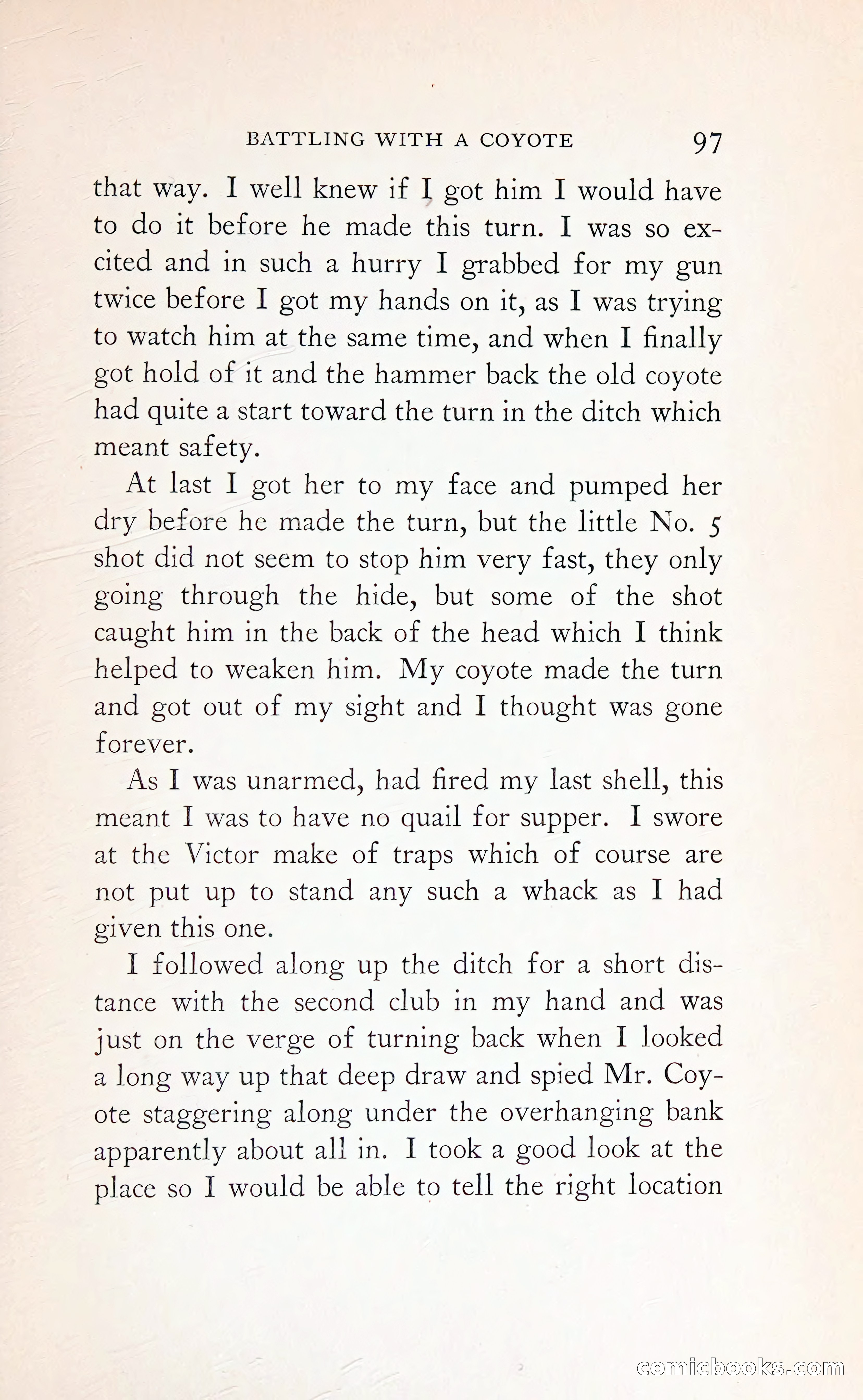 Thrilling Adventures: Guiding, Trapping, Big Game Hunting — page 166 of 287