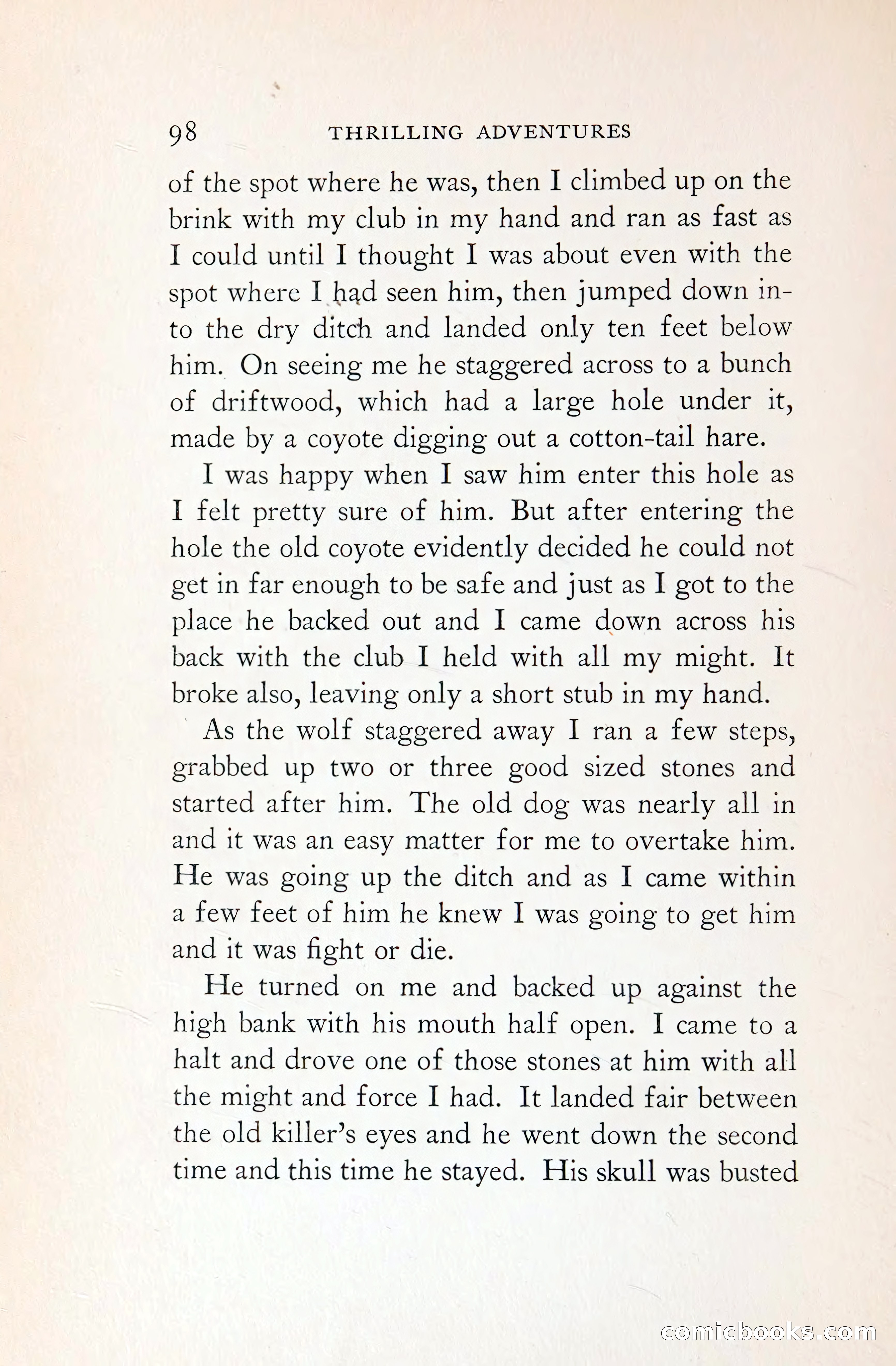 Thrilling Adventures: Guiding, Trapping, Big Game Hunting — page 167 of 287