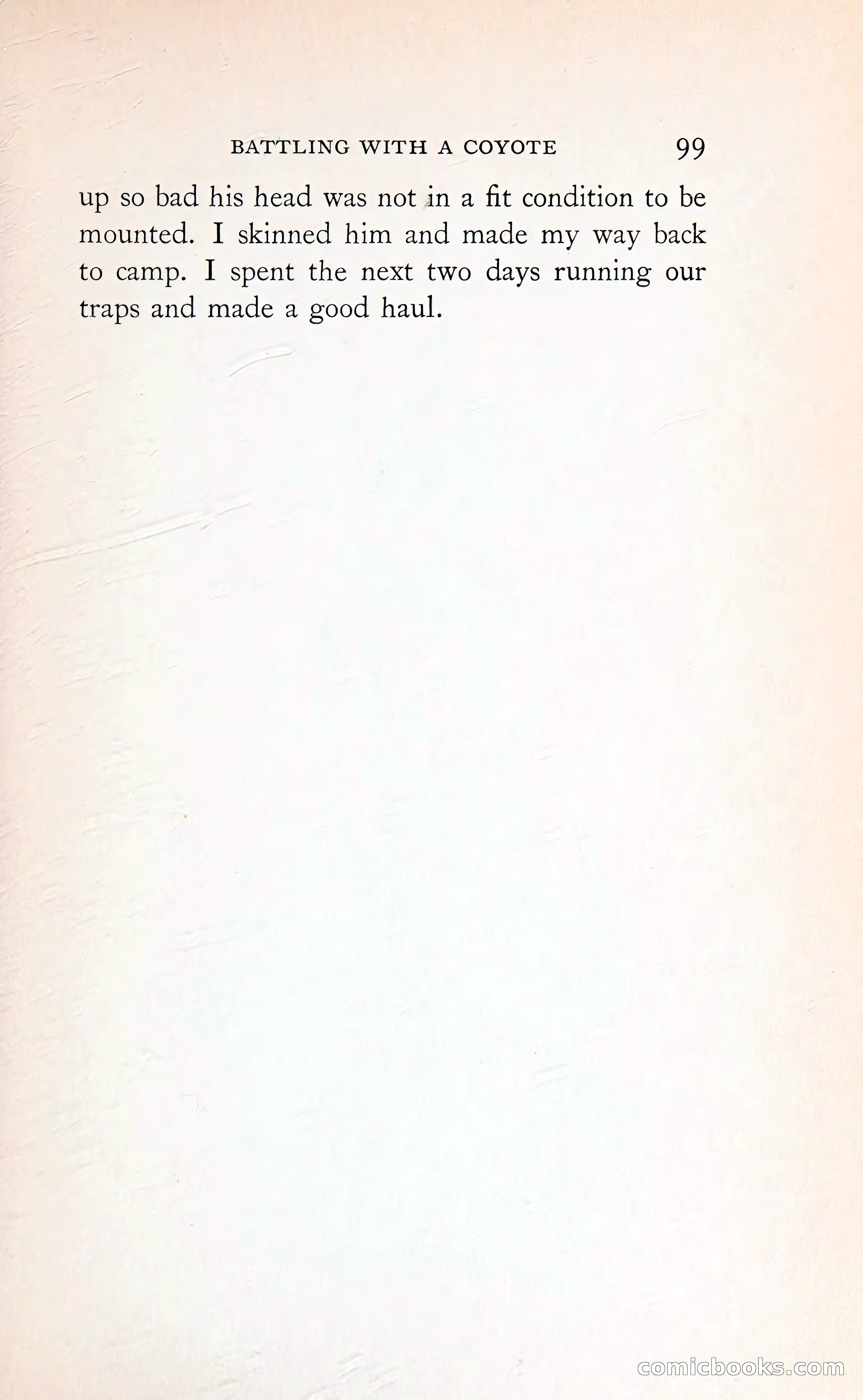Thrilling Adventures: Guiding, Trapping, Big Game Hunting — page 170 of 287