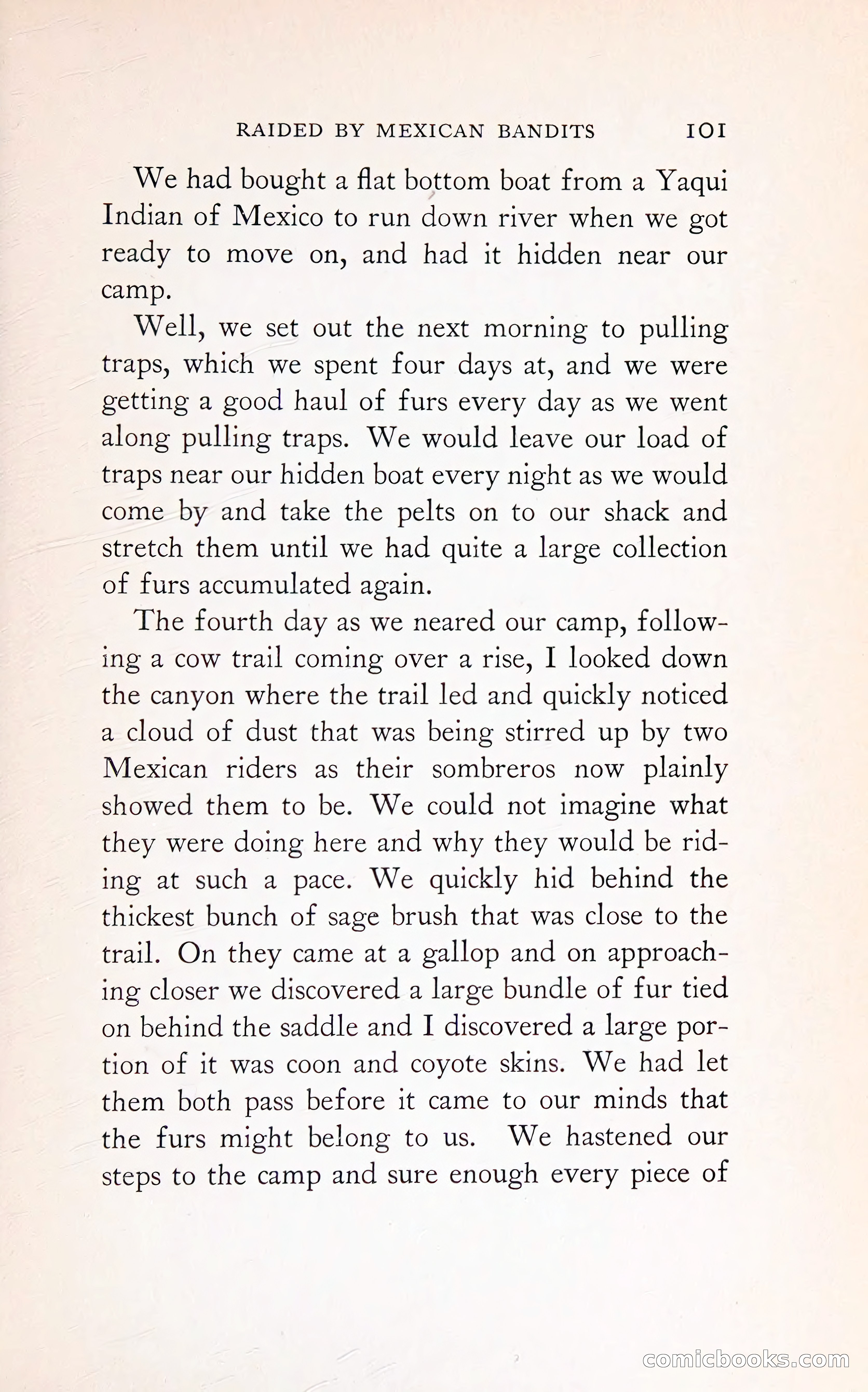 Thrilling Adventures: Guiding, Trapping, Big Game Hunting — page 174 of 287