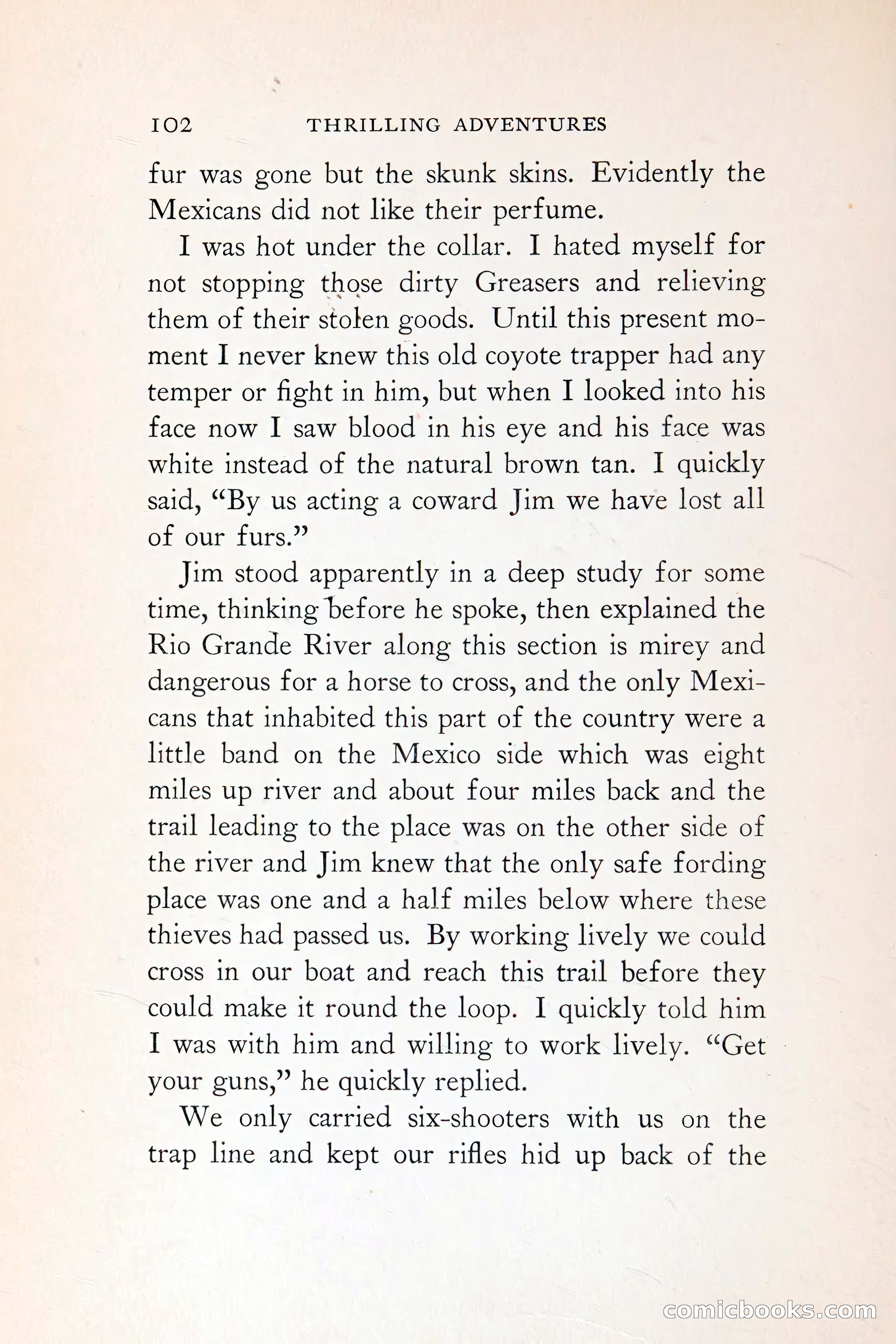 Thrilling Adventures: Guiding, Trapping, Big Game Hunting — page 175 of 287
