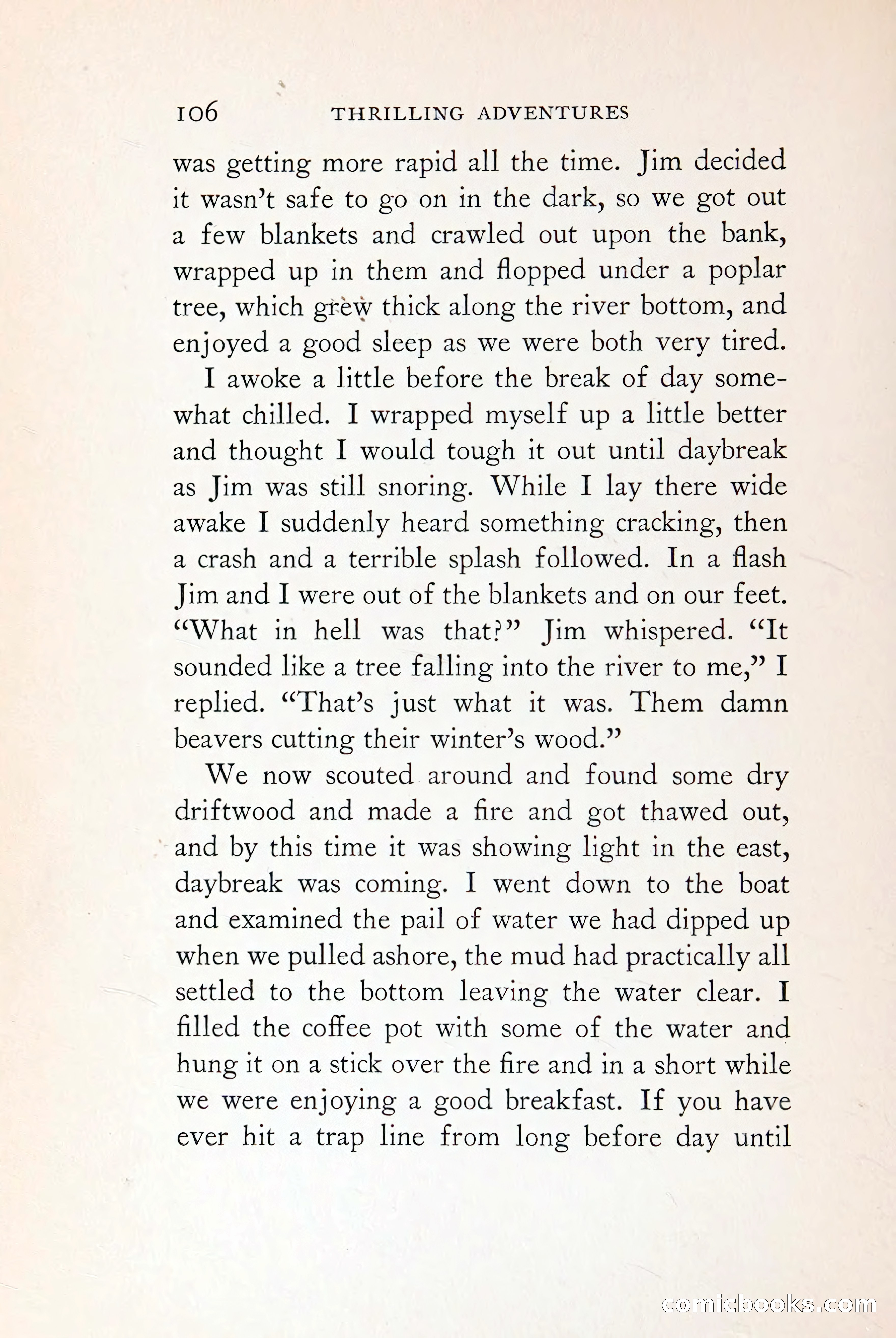 Thrilling Adventures: Guiding, Trapping, Big Game Hunting — page 181 of 287