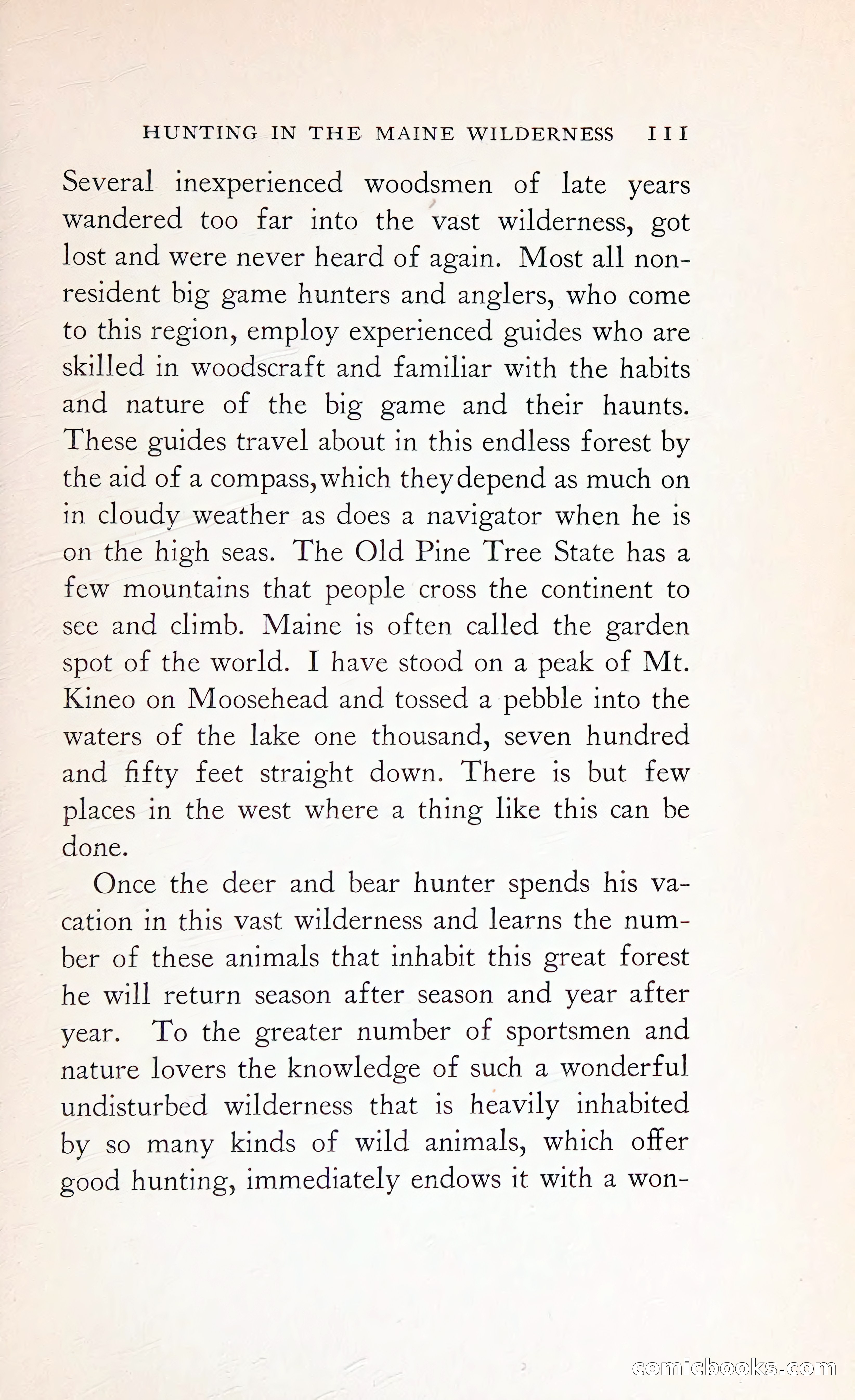 Thrilling Adventures: Guiding, Trapping, Big Game Hunting — page 190 of 287
