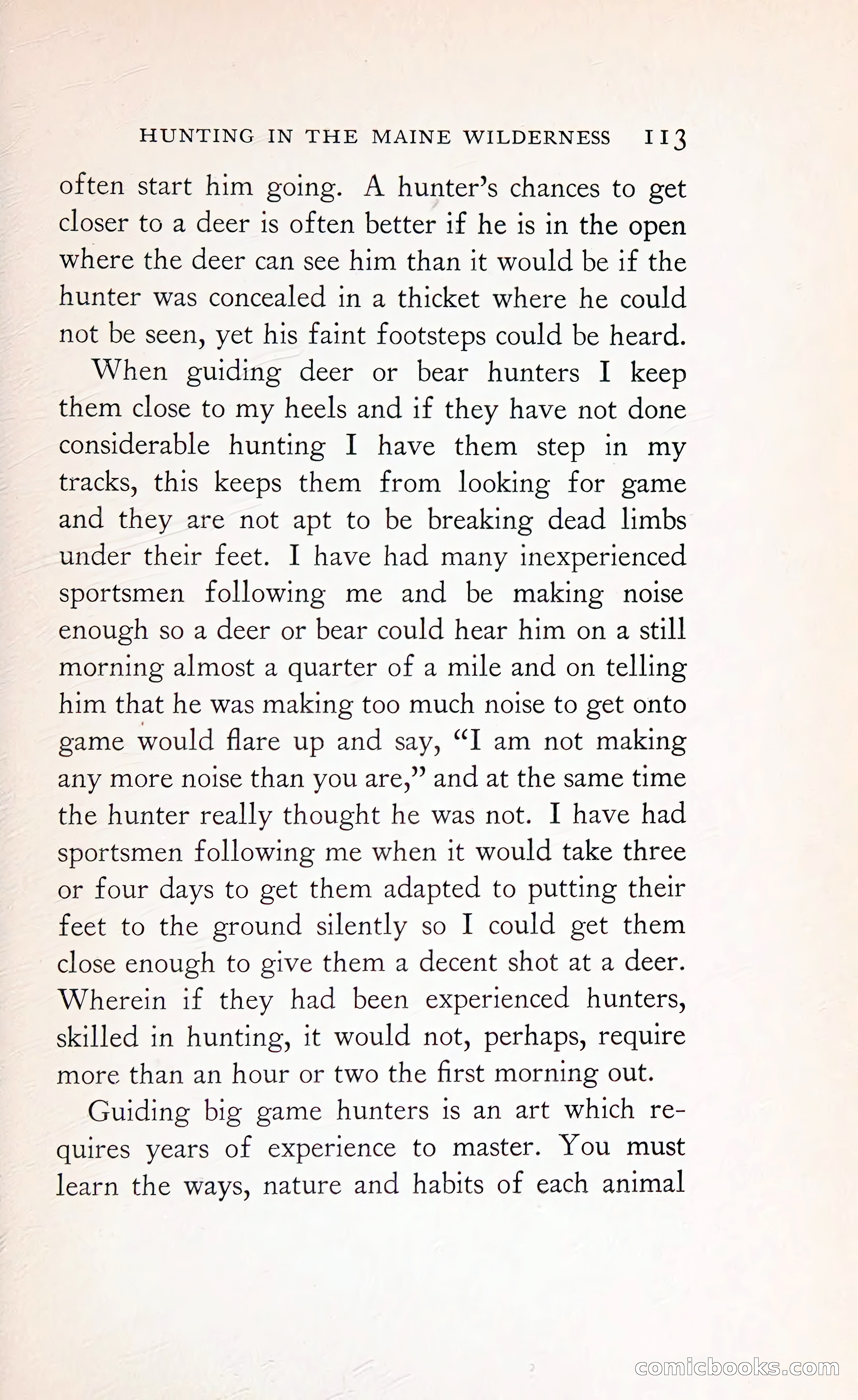 Thrilling Adventures: Guiding, Trapping, Big Game Hunting — page 194 of 287