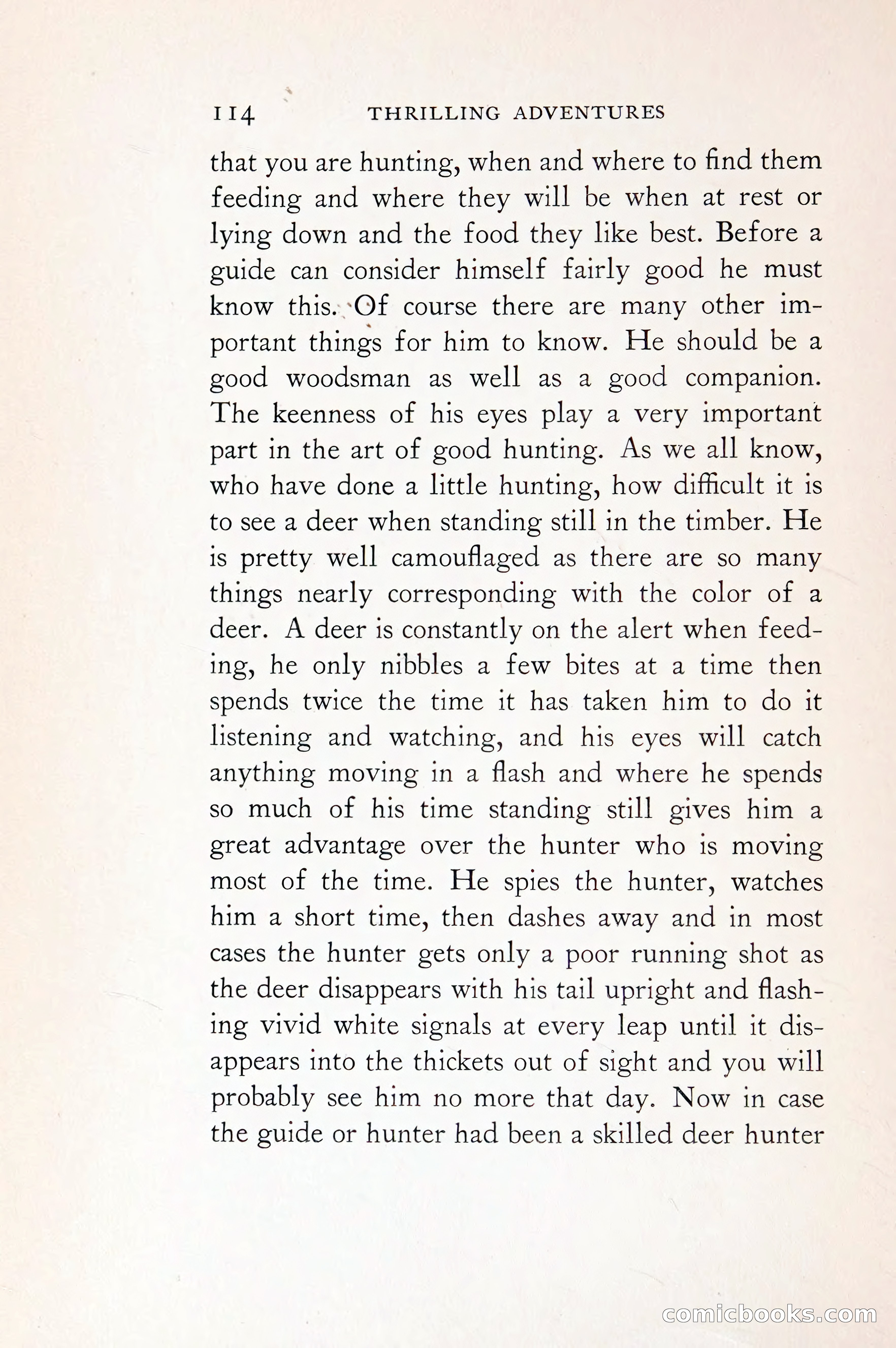 Thrilling Adventures: Guiding, Trapping, Big Game Hunting — page 195 of 287