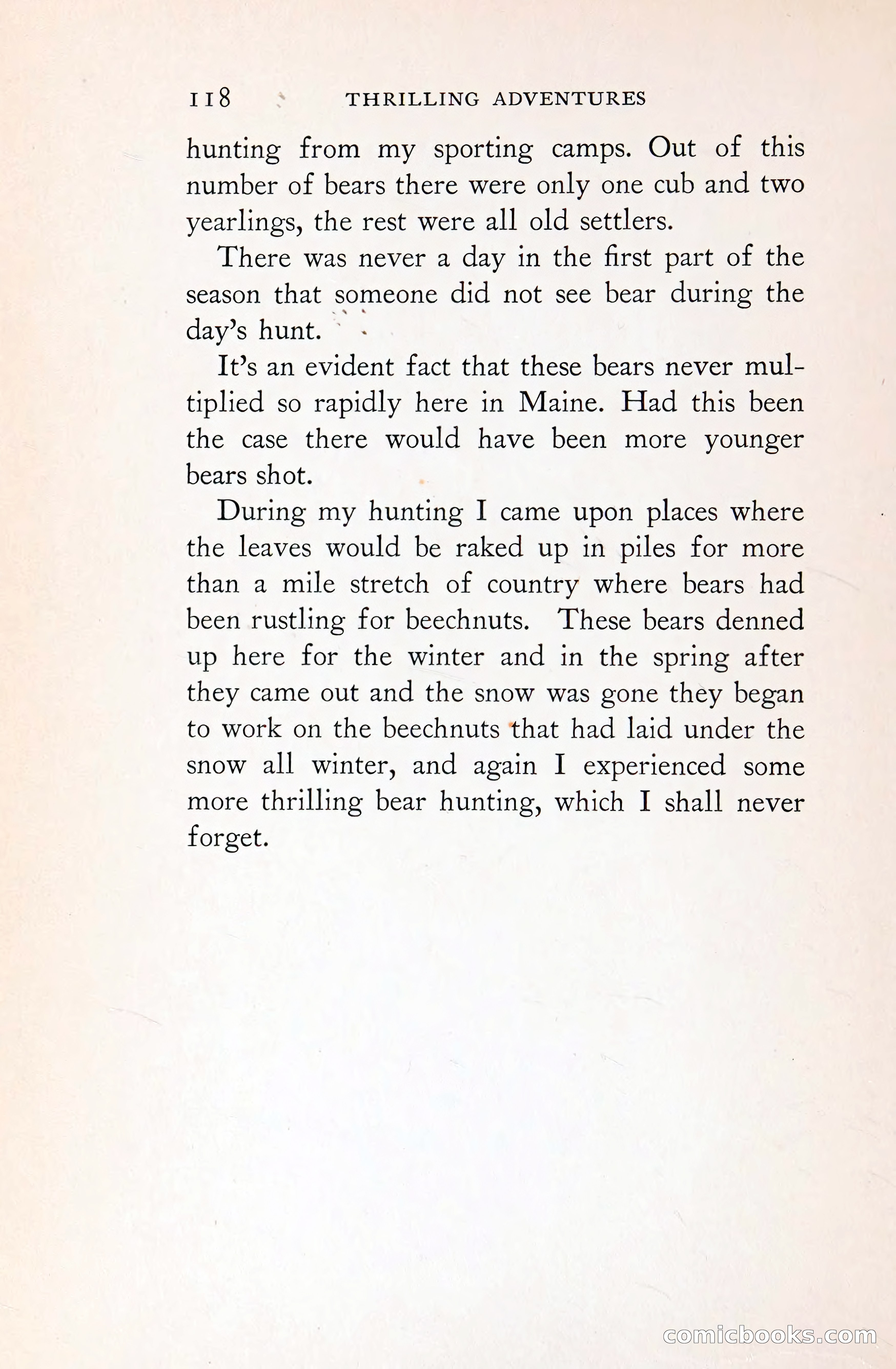 Thrilling Adventures: Guiding, Trapping, Big Game Hunting — page 199 of 287