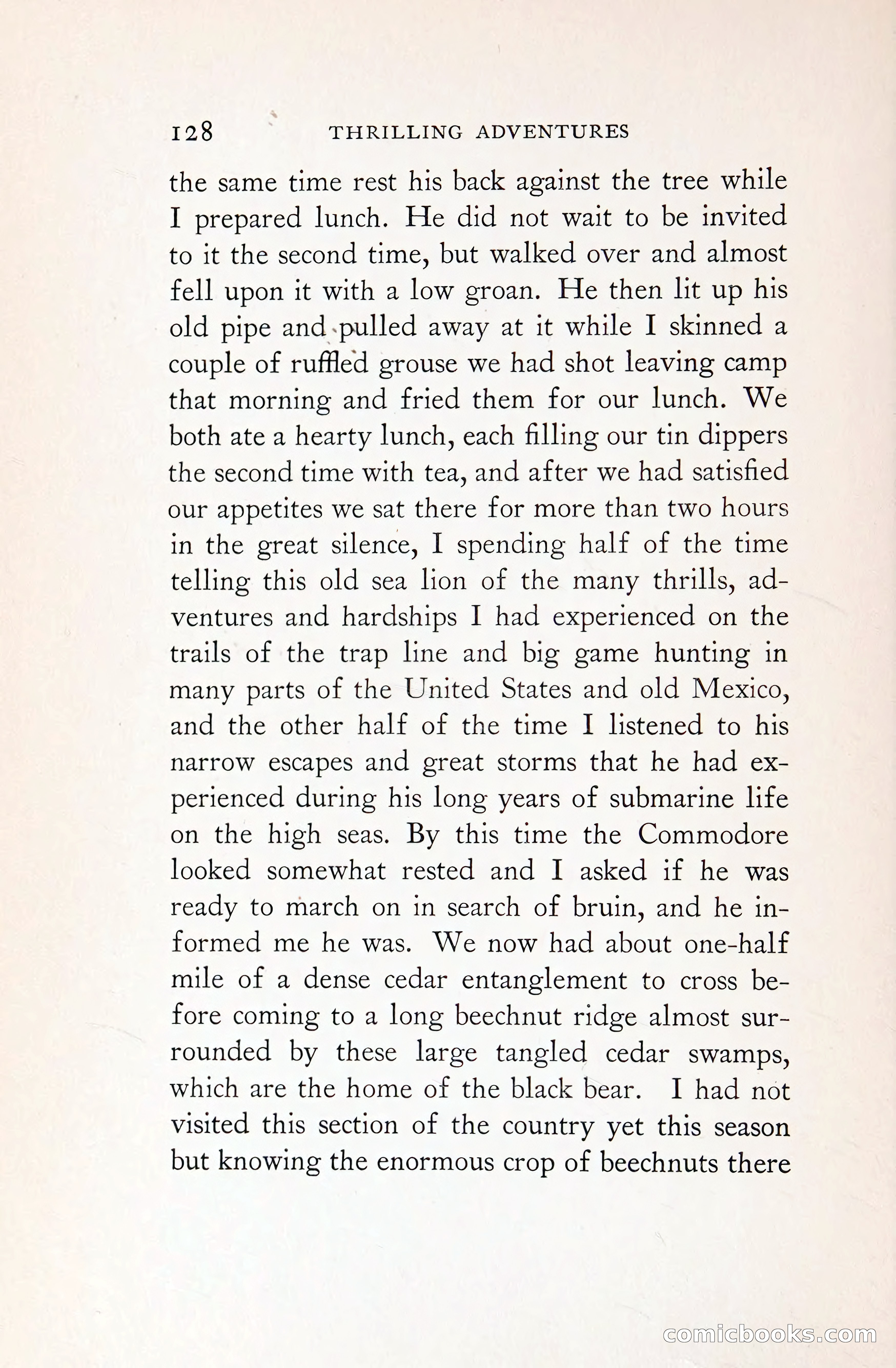 Thrilling Adventures: Guiding, Trapping, Big Game Hunting — page 215 of 287
