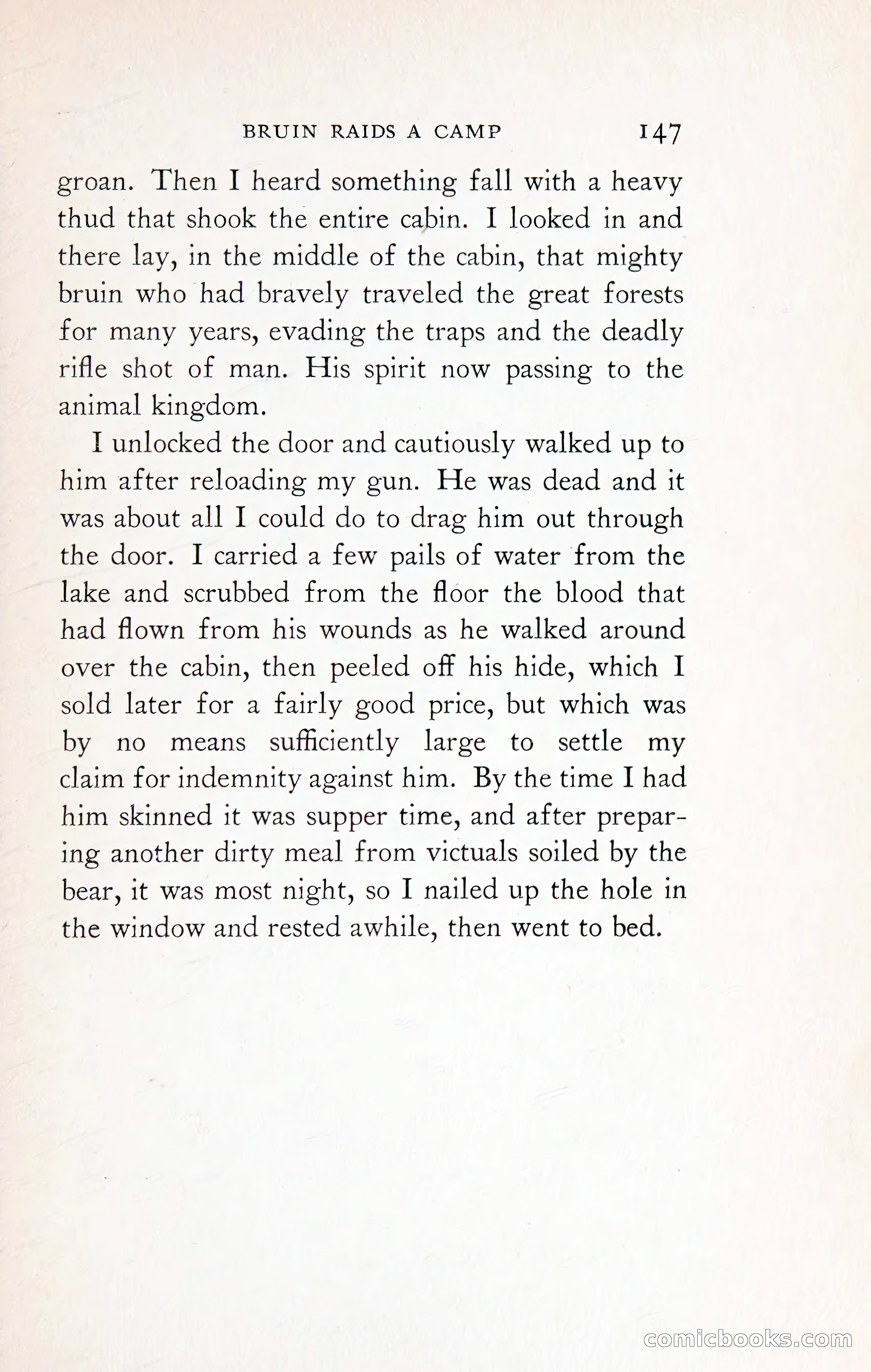 Thrilling Adventures: Guiding, Trapping, Big Game Hunting — page 242 of 287