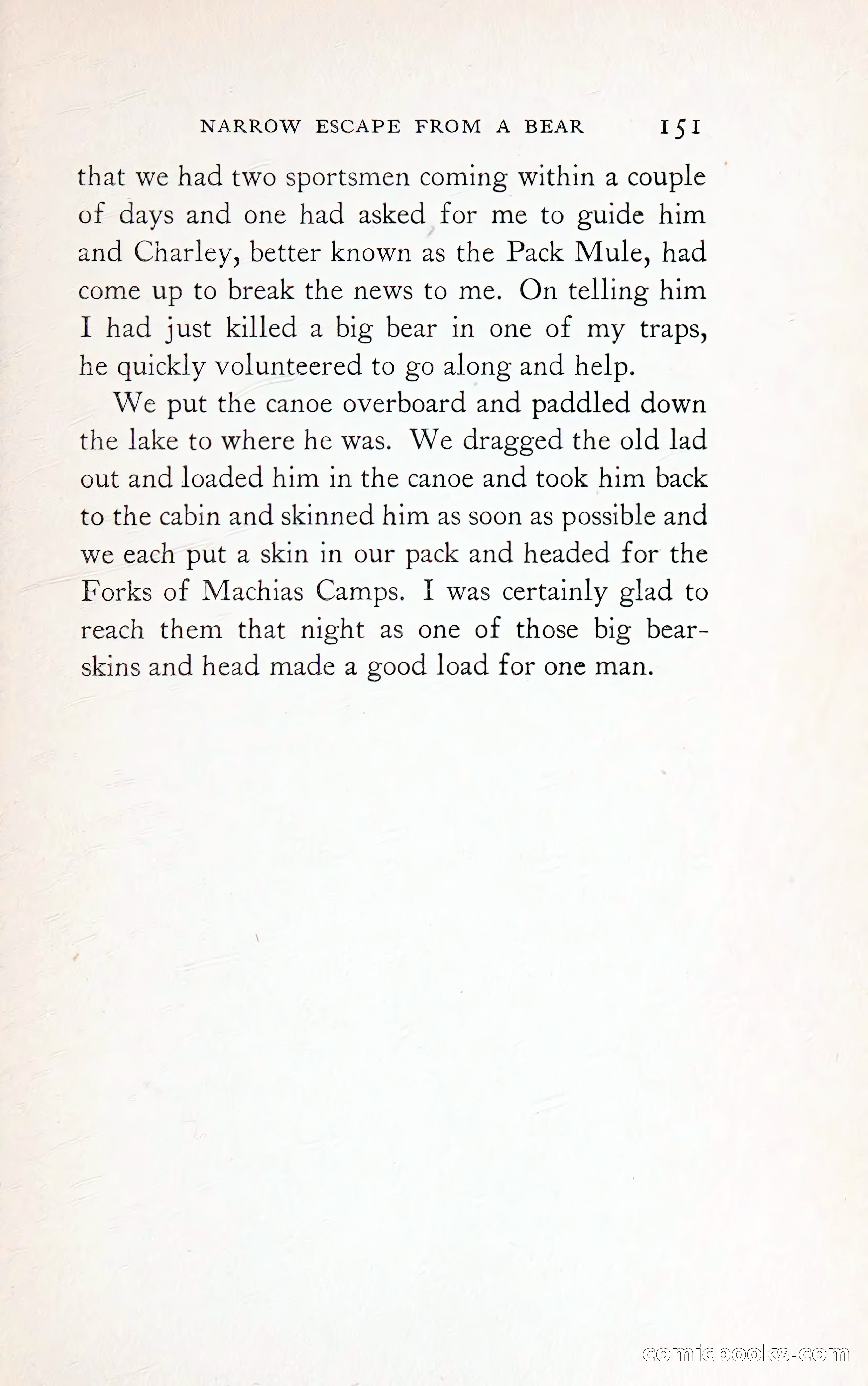 Thrilling Adventures: Guiding, Trapping, Big Game Hunting — page 246 of 287