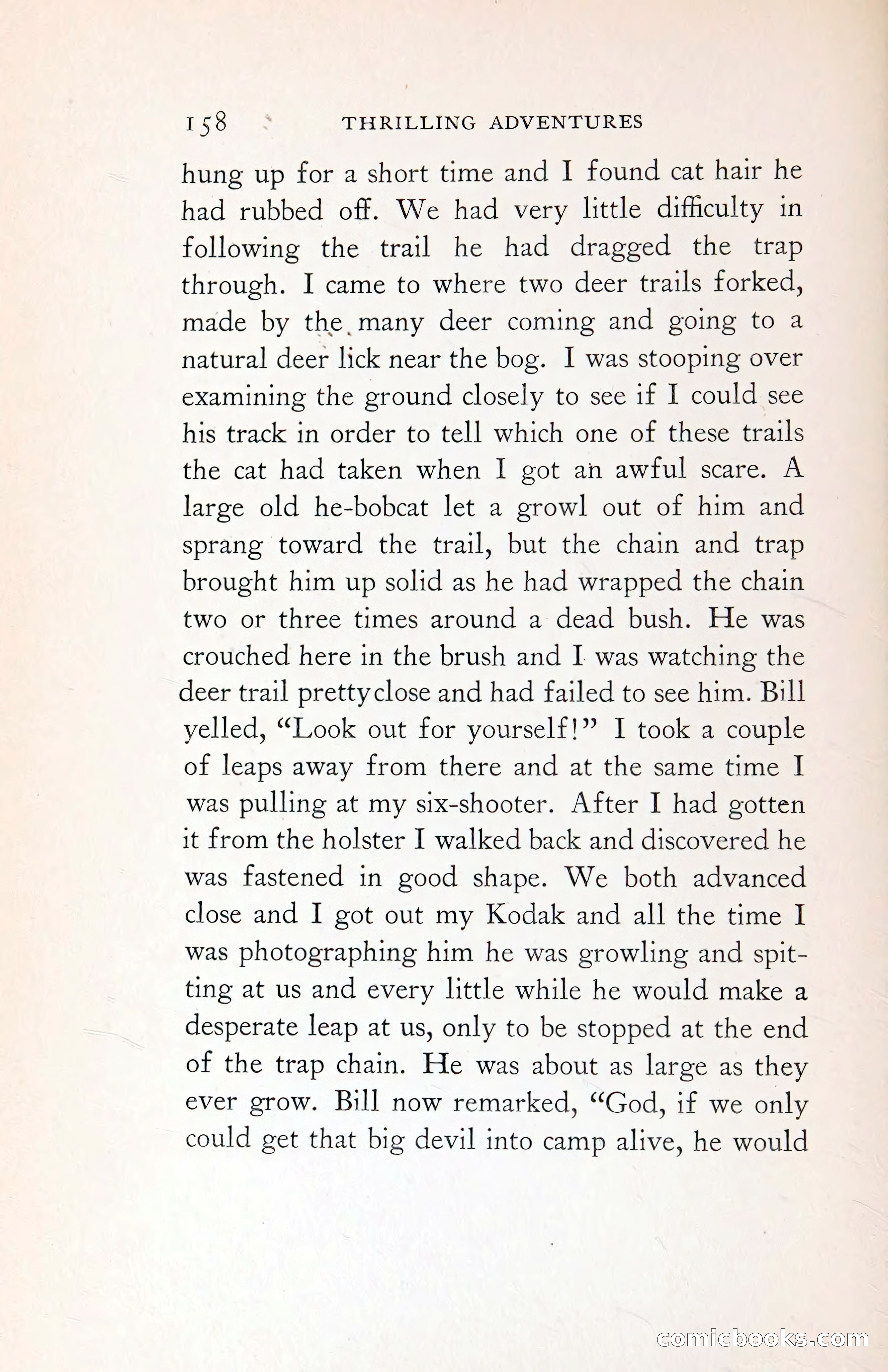 Thrilling Adventures: Guiding, Trapping, Big Game Hunting — page 255 of 287