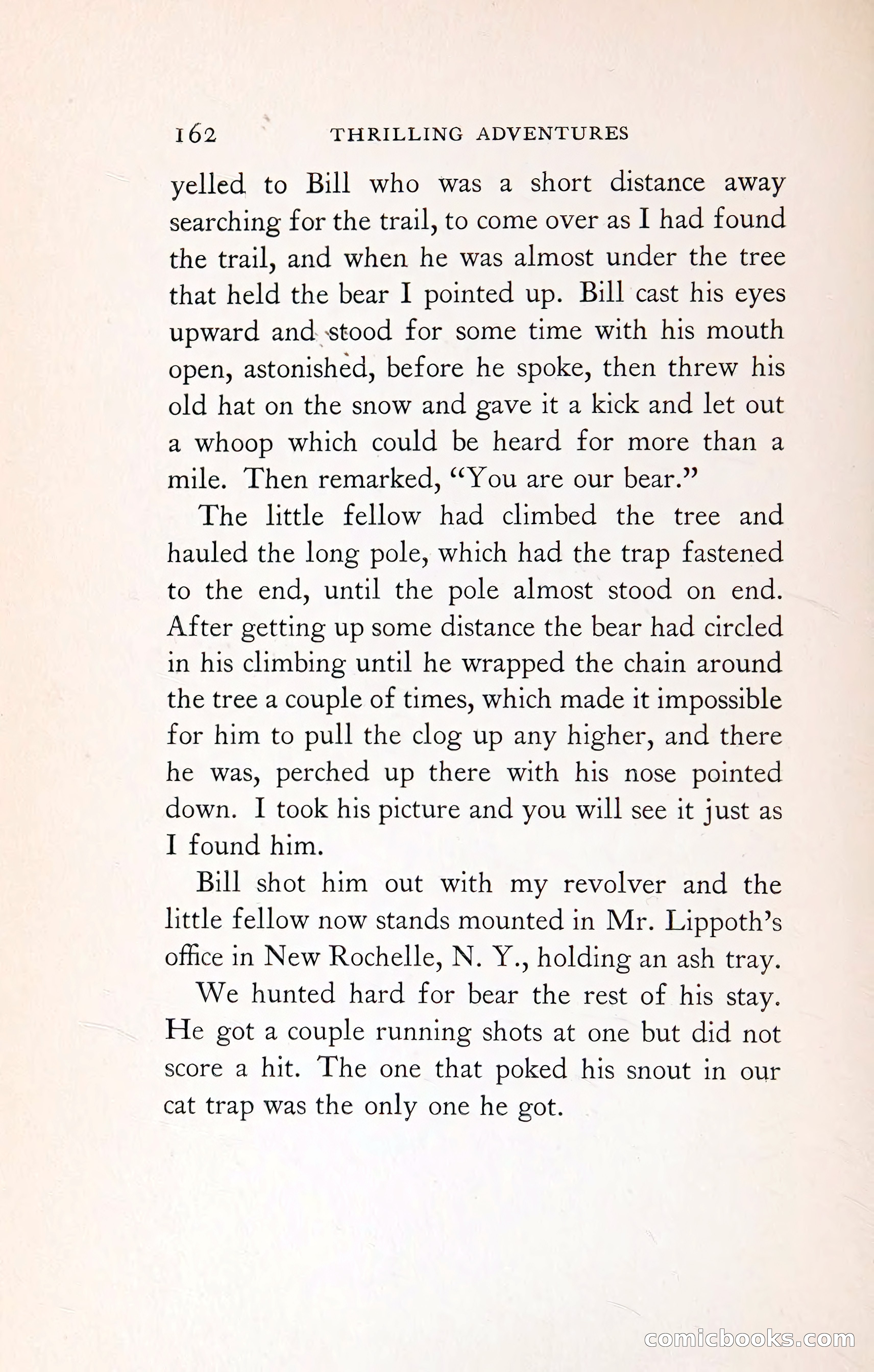 Thrilling Adventures: Guiding, Trapping, Big Game Hunting — page 261 of 287