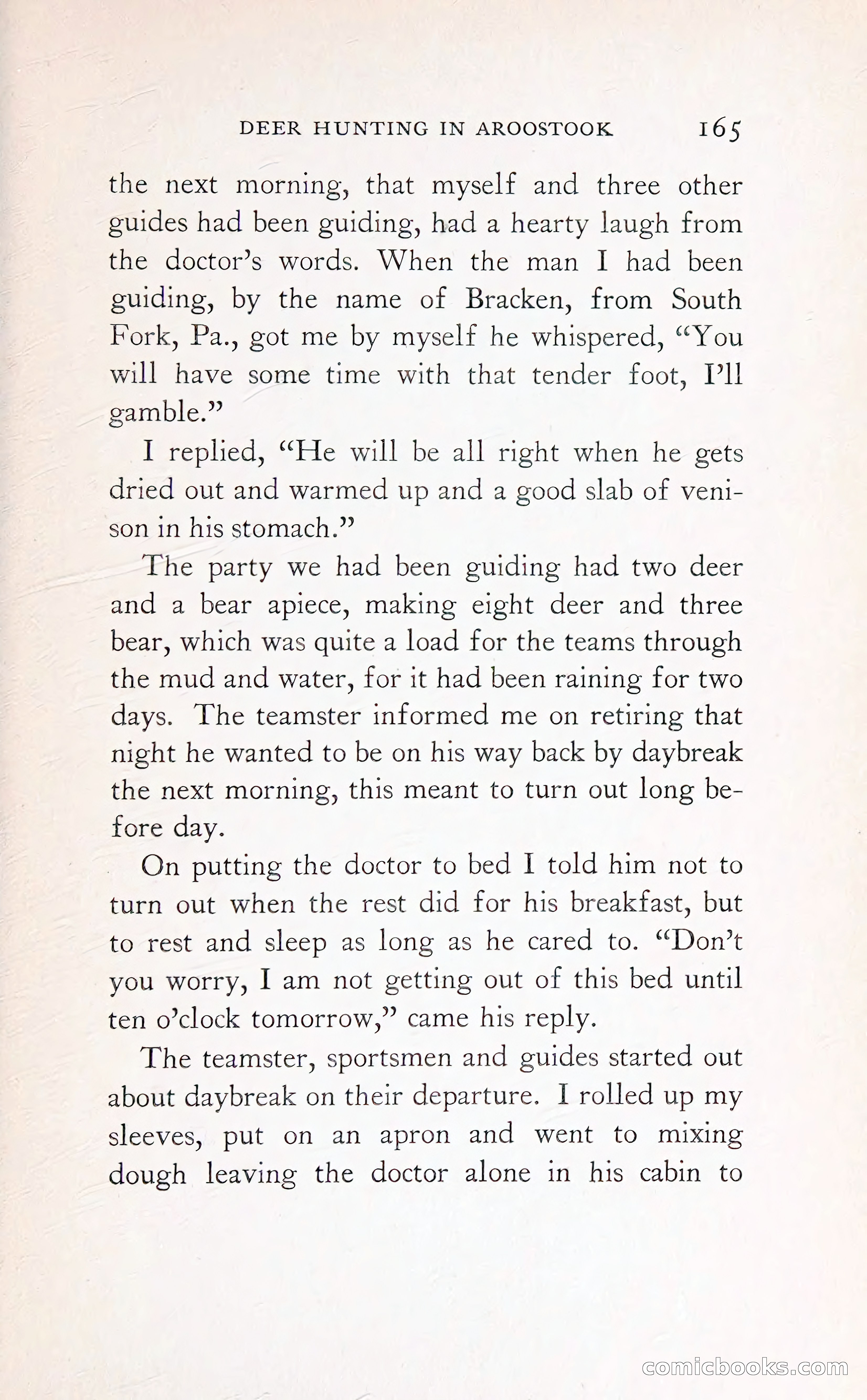 Thrilling Adventures: Guiding, Trapping, Big Game Hunting — page 266 of 287