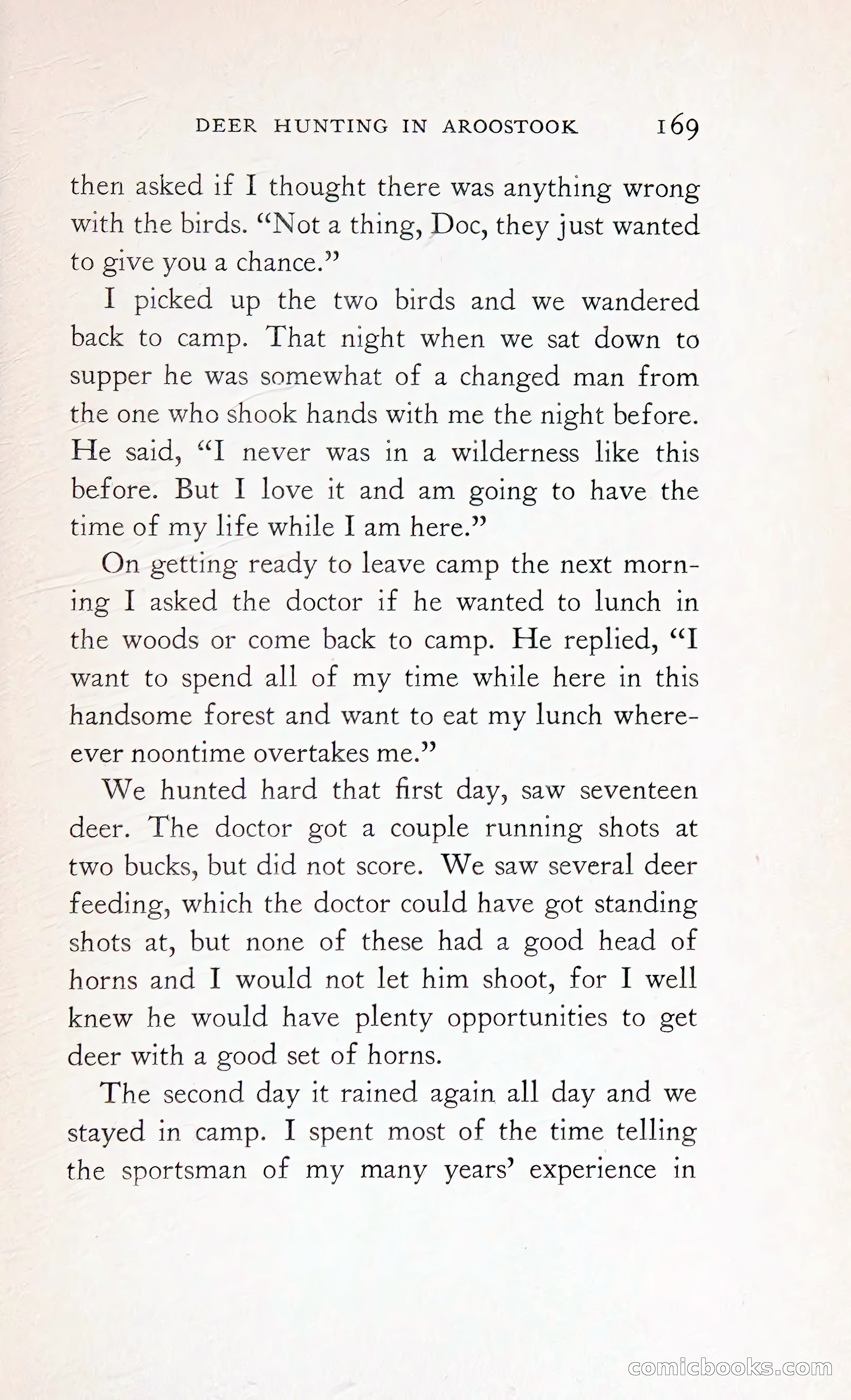 Thrilling Adventures: Guiding, Trapping, Big Game Hunting — page 272 of 287