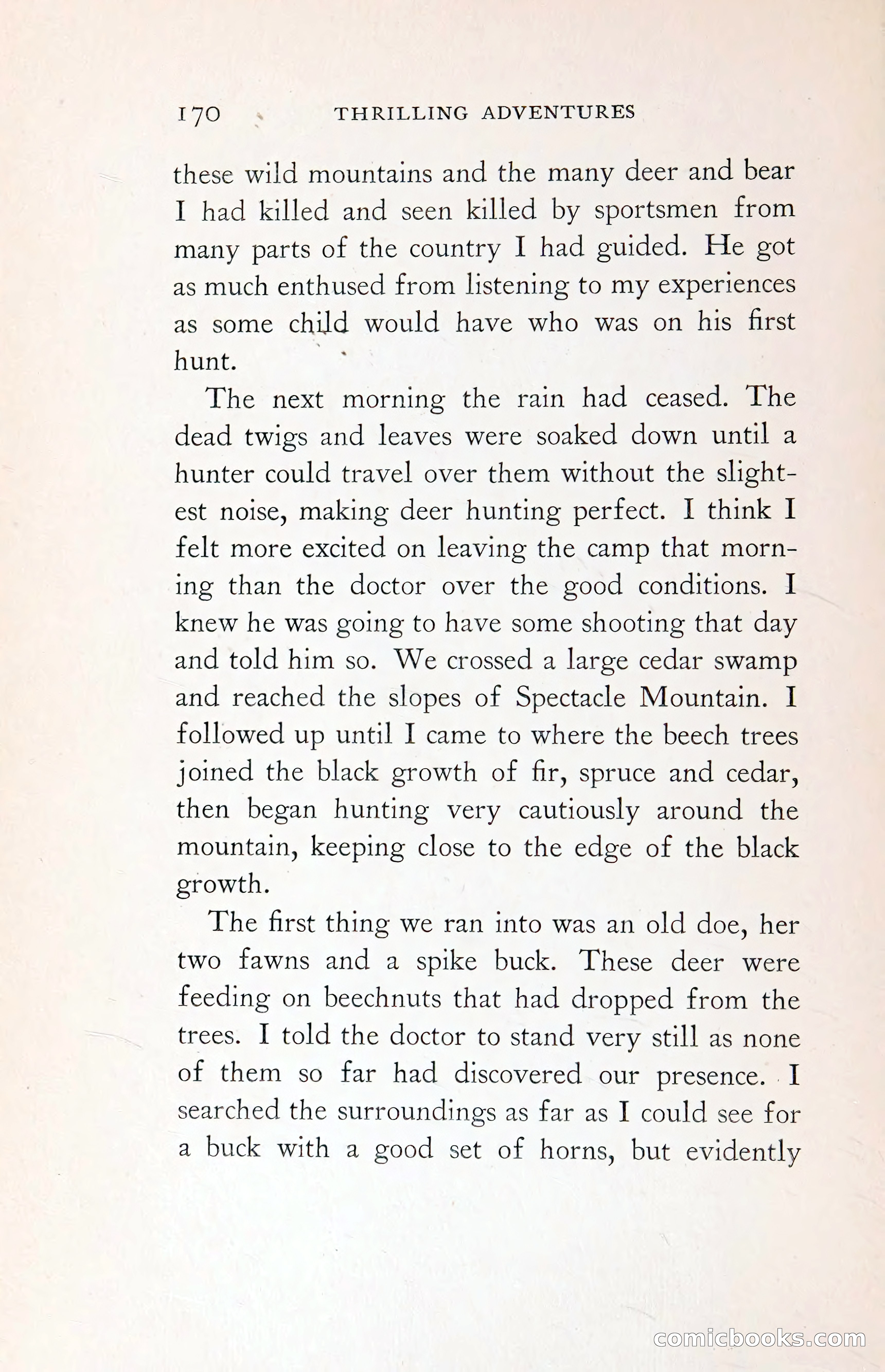 Thrilling Adventures: Guiding, Trapping, Big Game Hunting — page 273 of 287