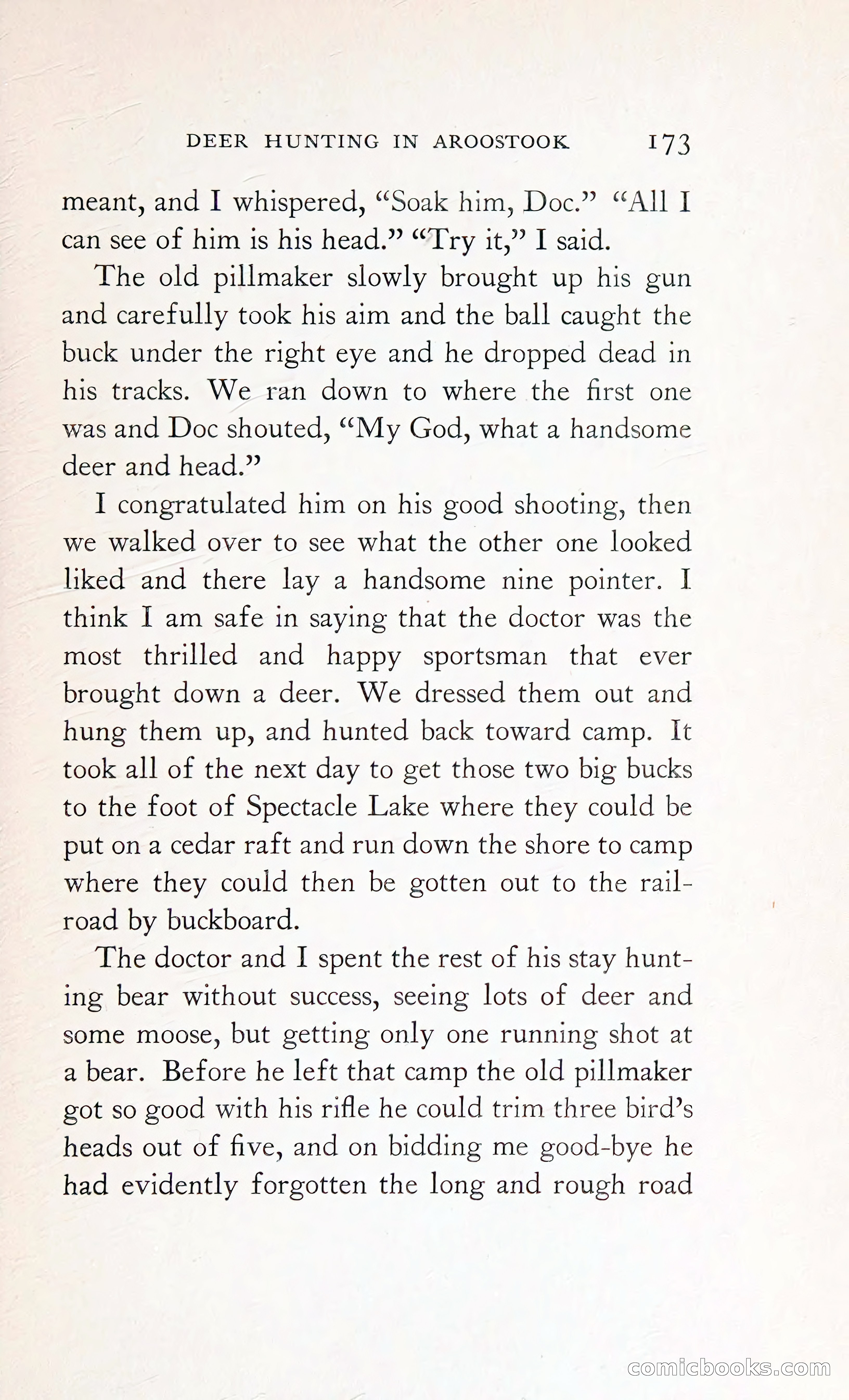Thrilling Adventures: Guiding, Trapping, Big Game Hunting — page 278 of 287