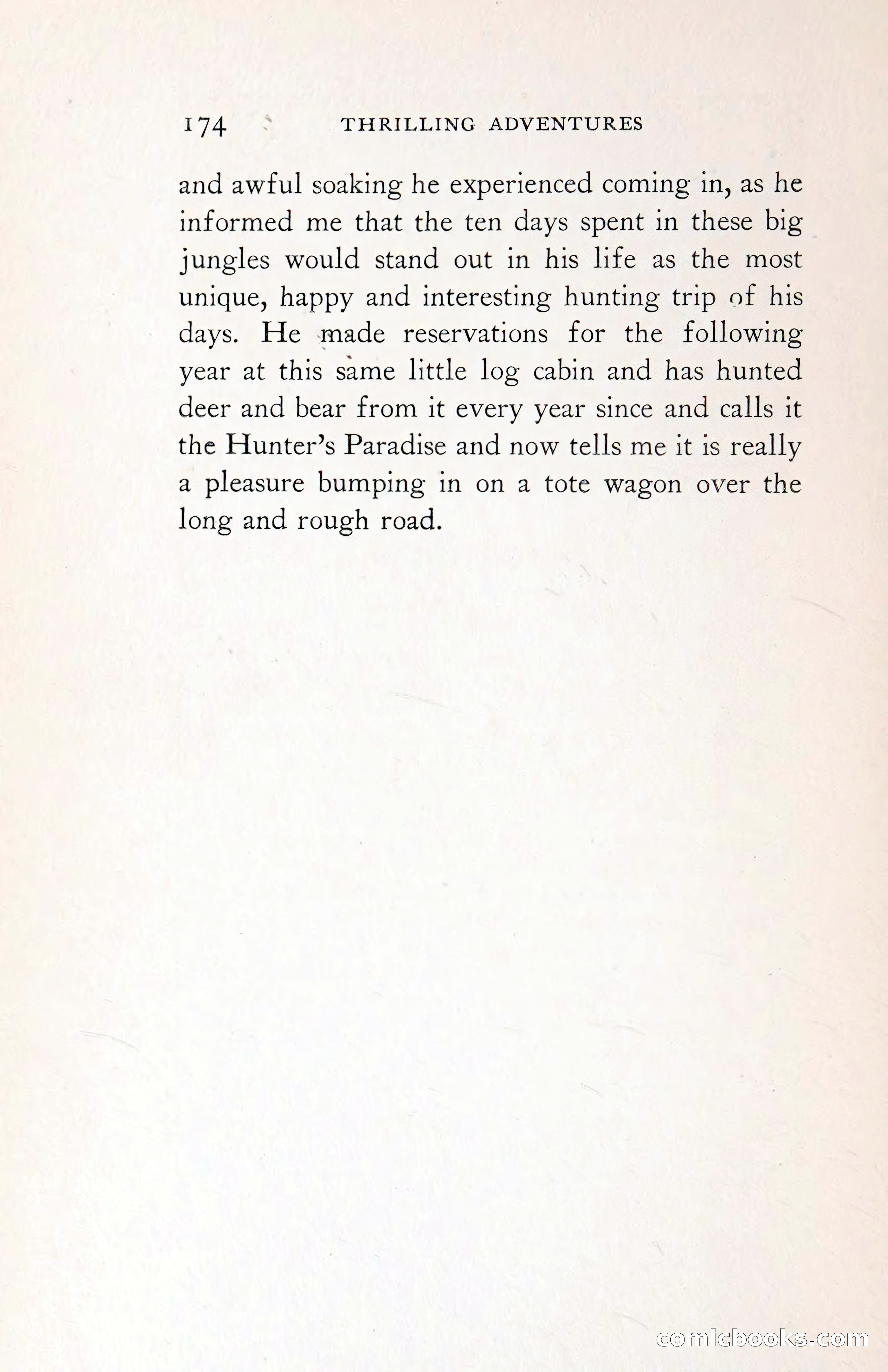 Thrilling Adventures: Guiding, Trapping, Big Game Hunting — page 279 of 287