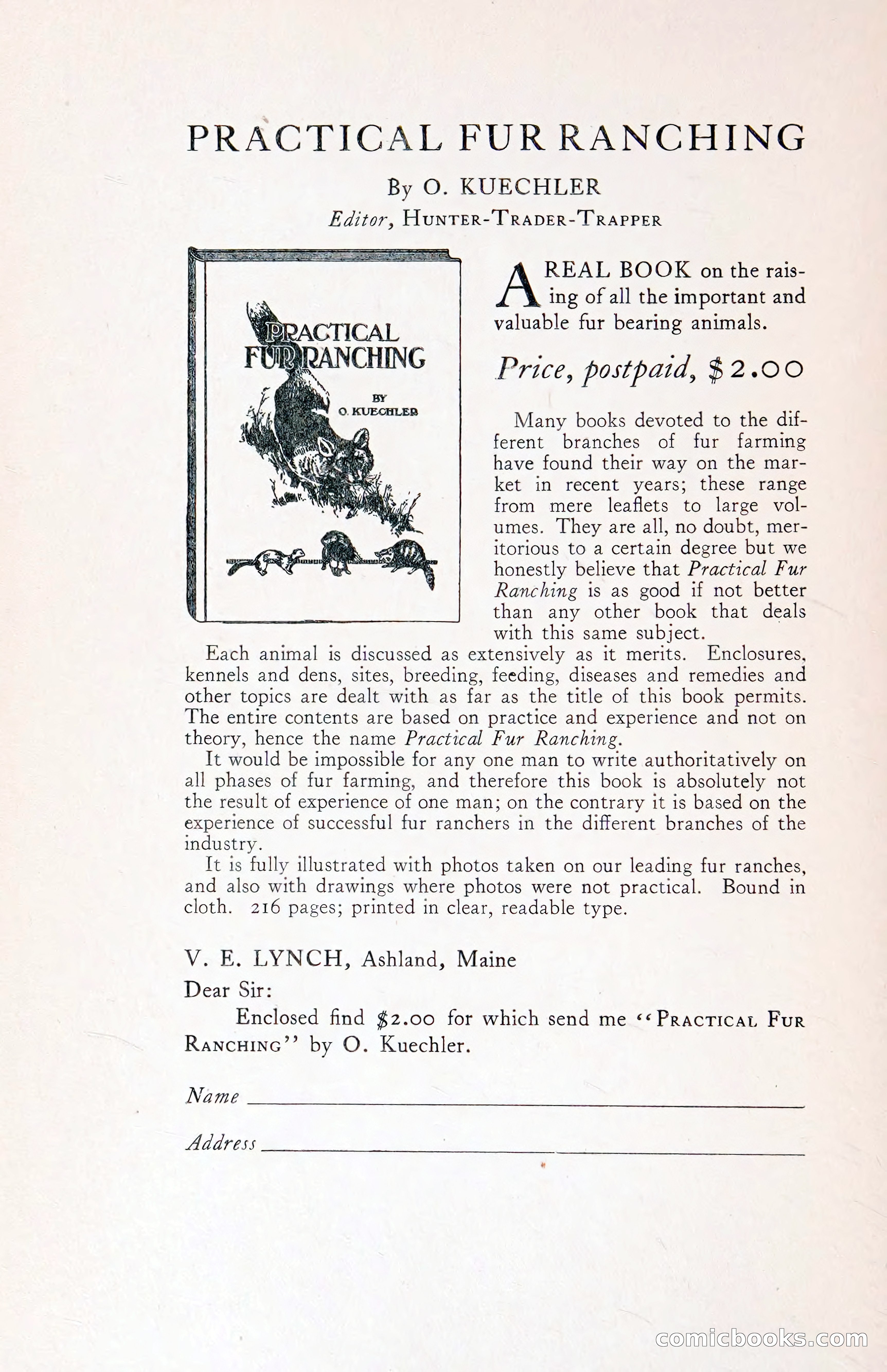 Thrilling Adventures: Guiding, Trapping, Big Game Hunting — page 281 of 287