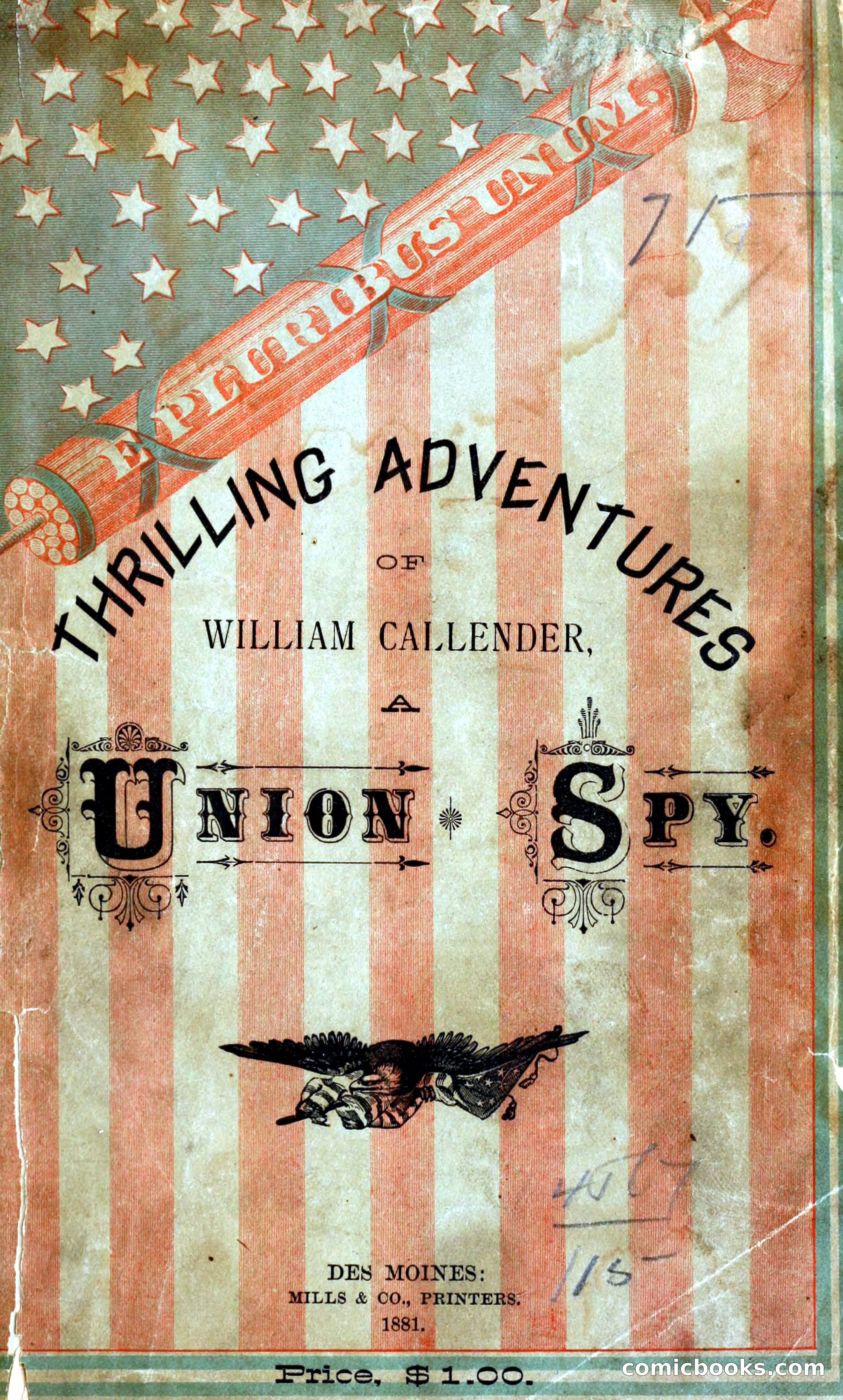 Thrilling Adventures of William Callender, a Union Spy from Des Moines — page 8 of 129