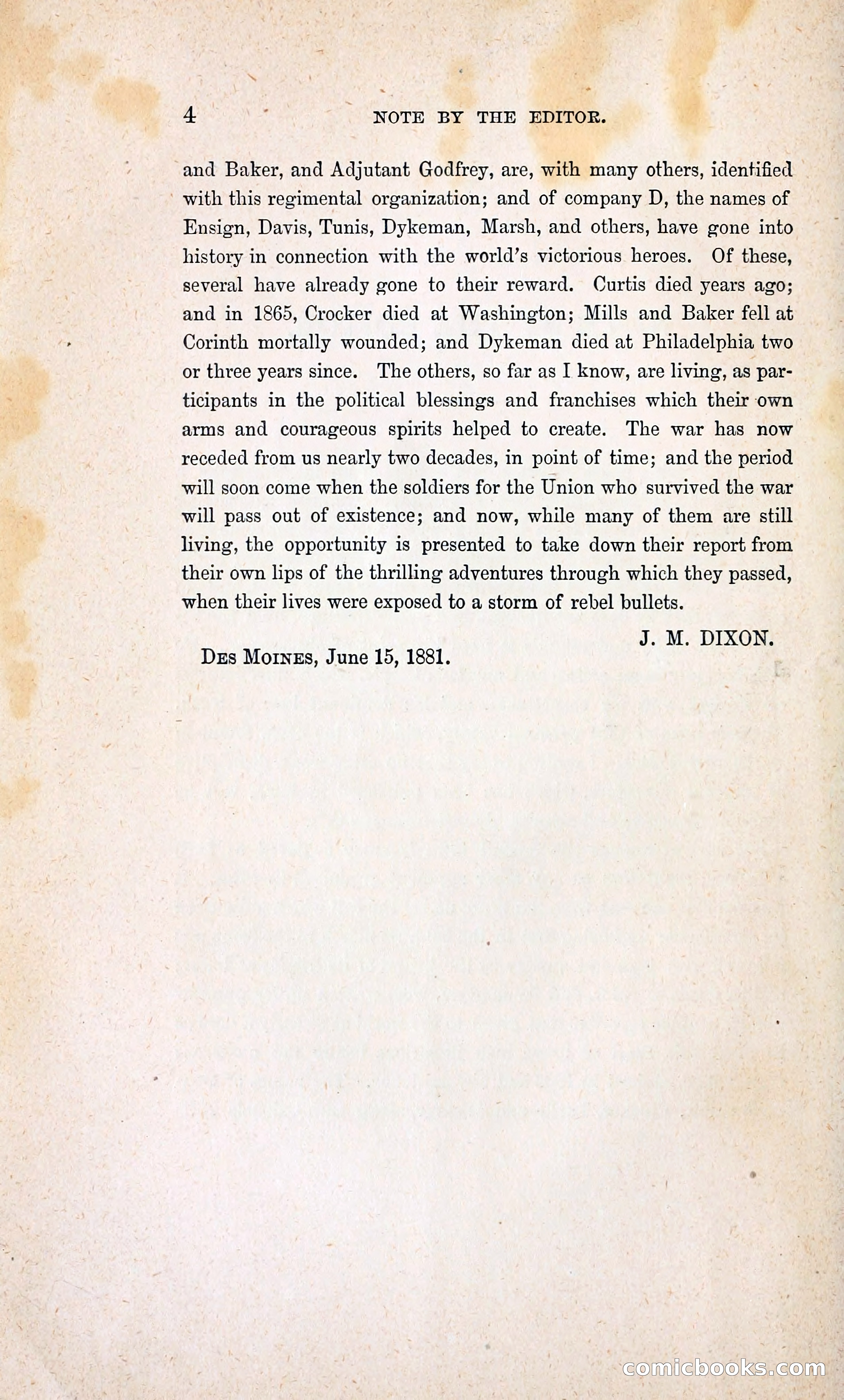Thrilling Adventures of William Callender, a Union Spy from Des Moines — page 13 of 129