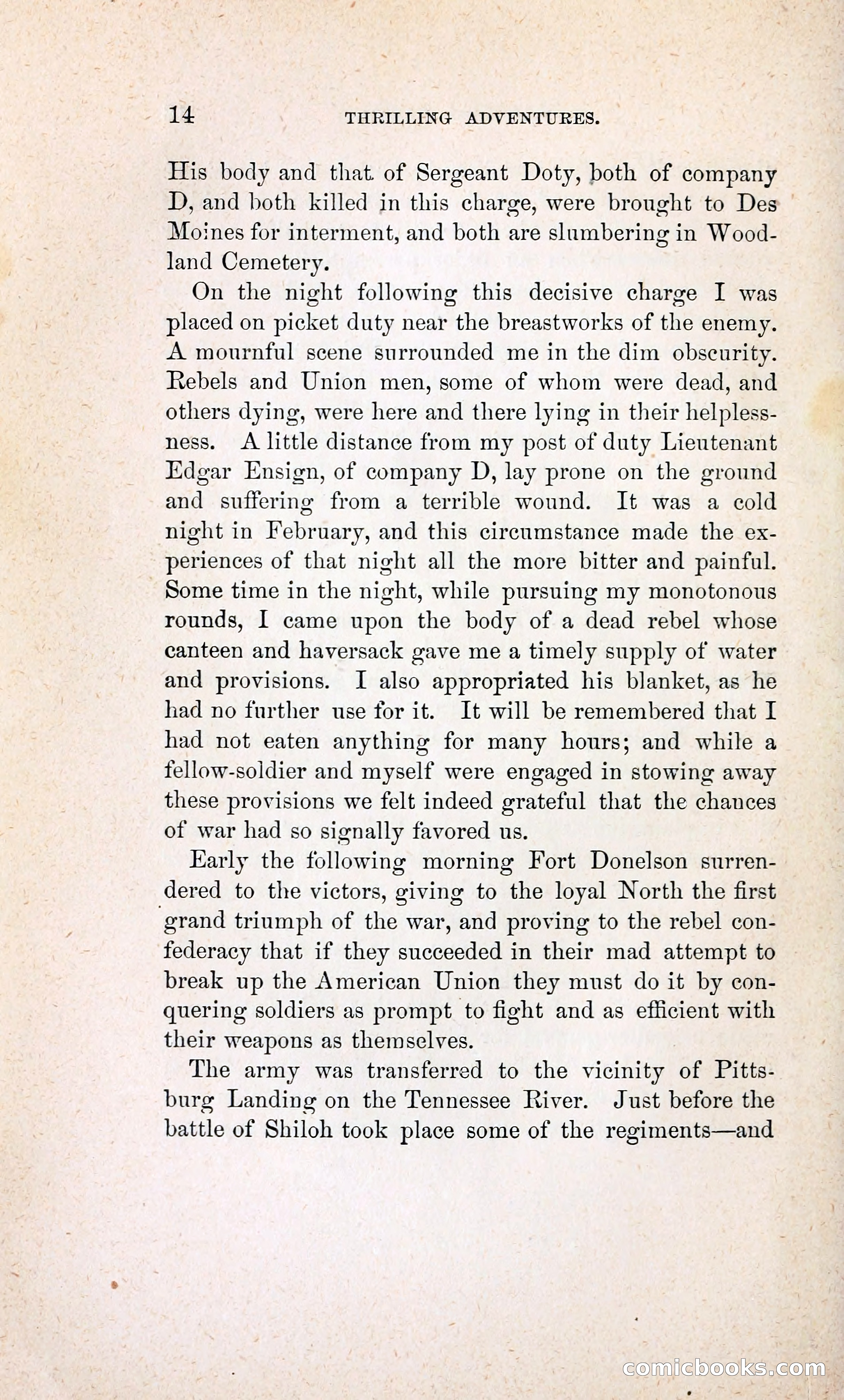 Thrilling Adventures of William Callender, a Union Spy from Des Moines — page 23 of 129
