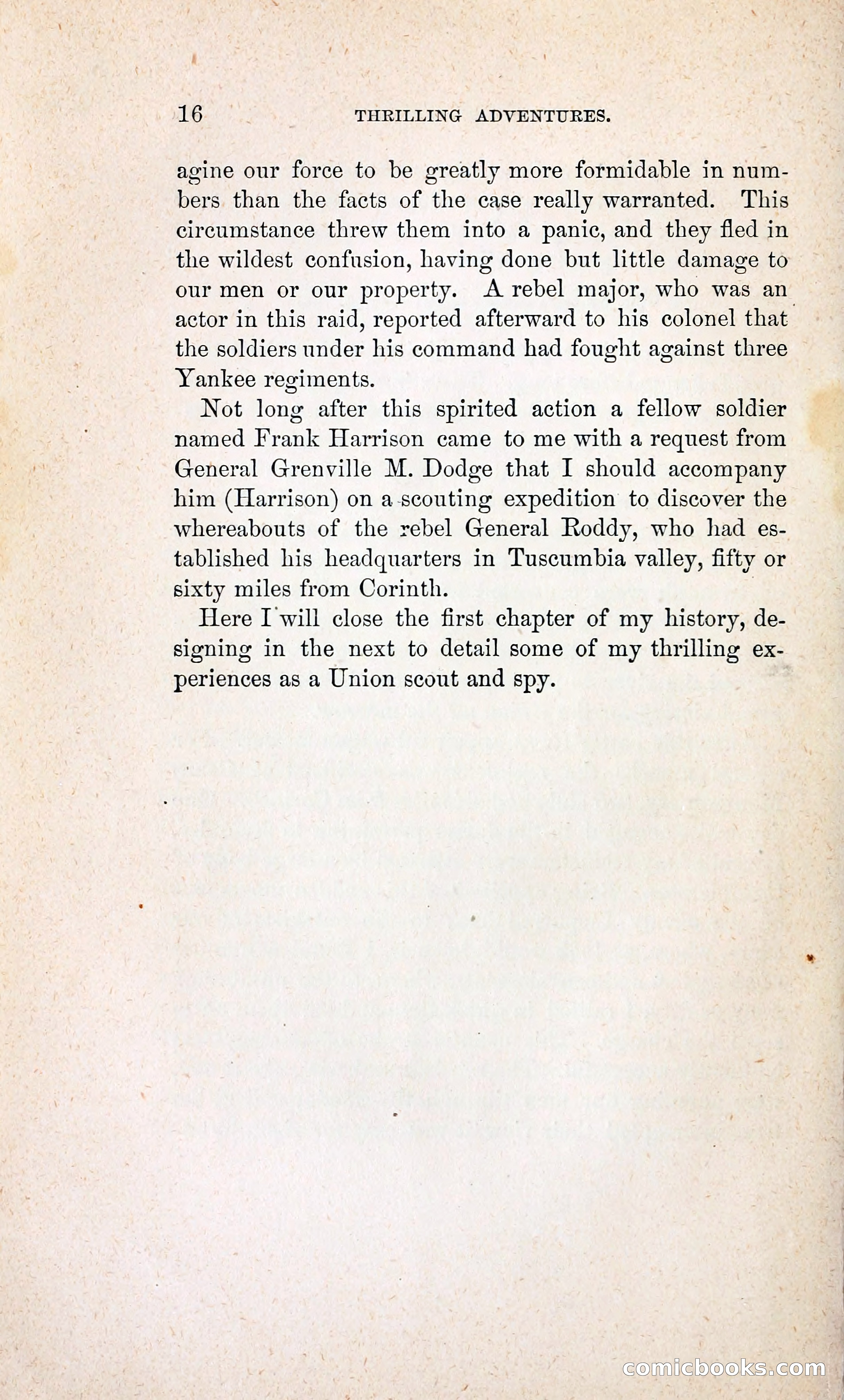 Thrilling Adventures of William Callender, a Union Spy from Des Moines — page 25 of 129