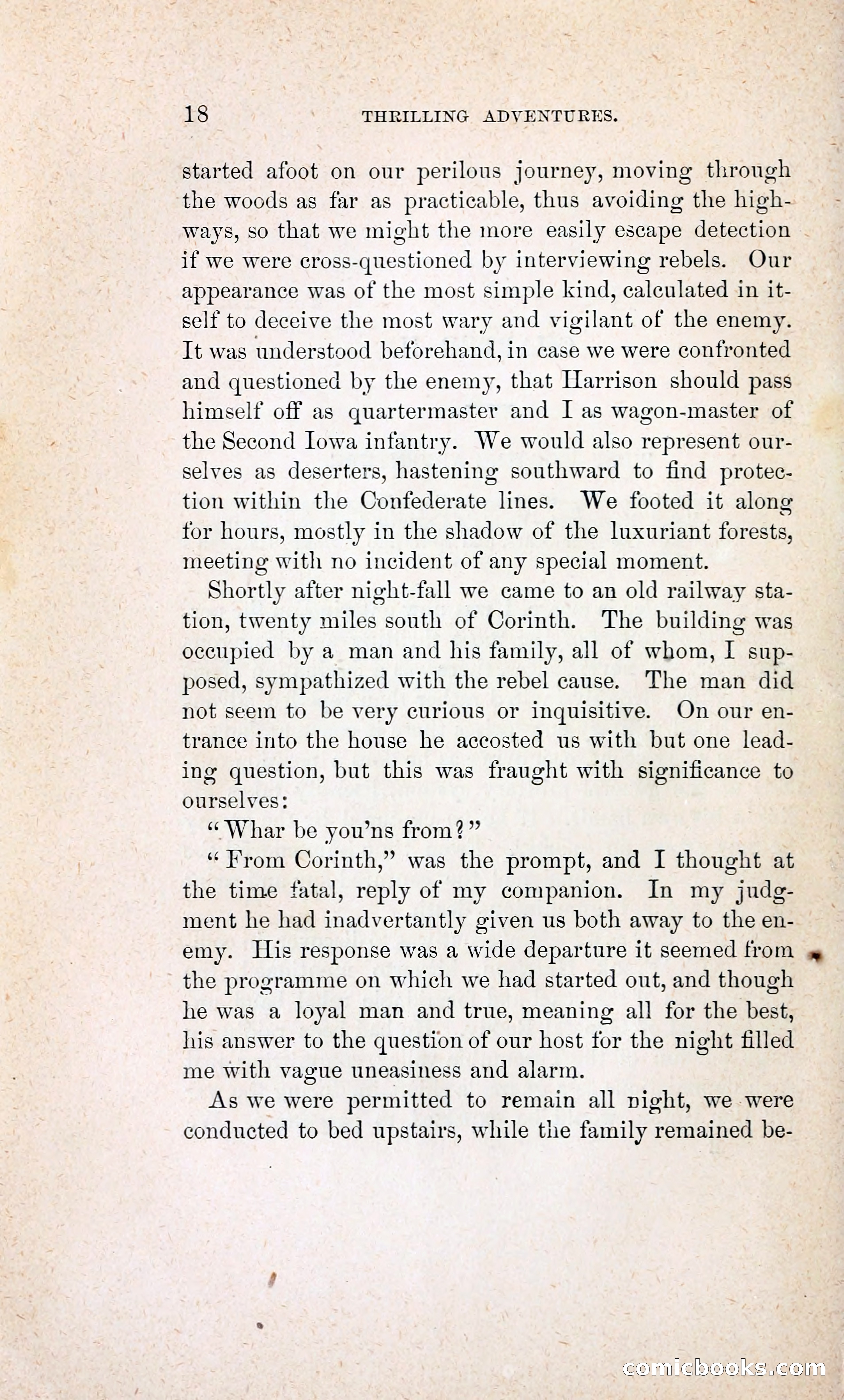Thrilling Adventures of William Callender, a Union Spy from Des Moines — page 27 of 129