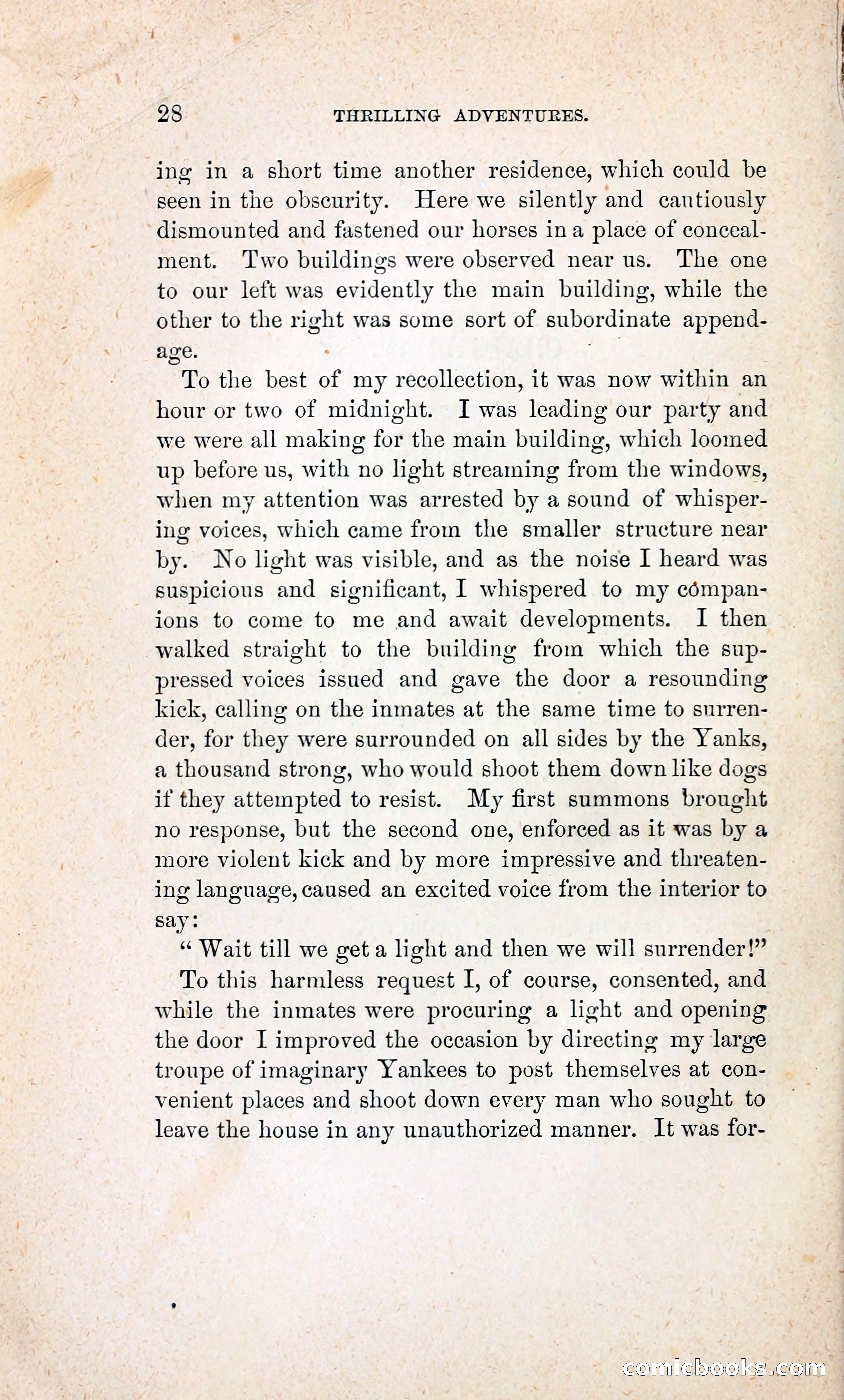 Thrilling Adventures of William Callender, a Union Spy from Des Moines — page 37 of 129