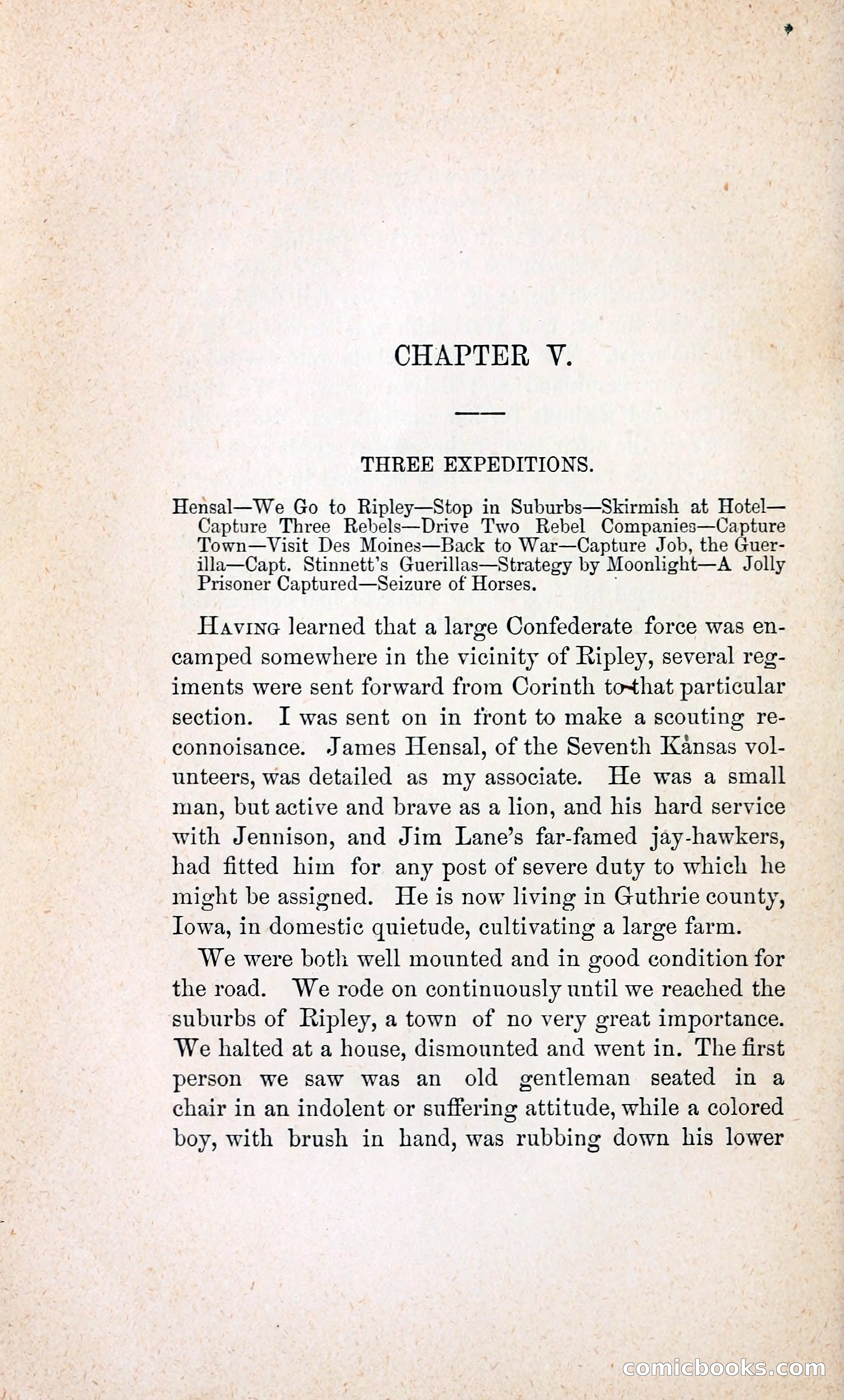Thrilling Adventures of William Callender, a Union Spy from Des Moines — page 43 of 129