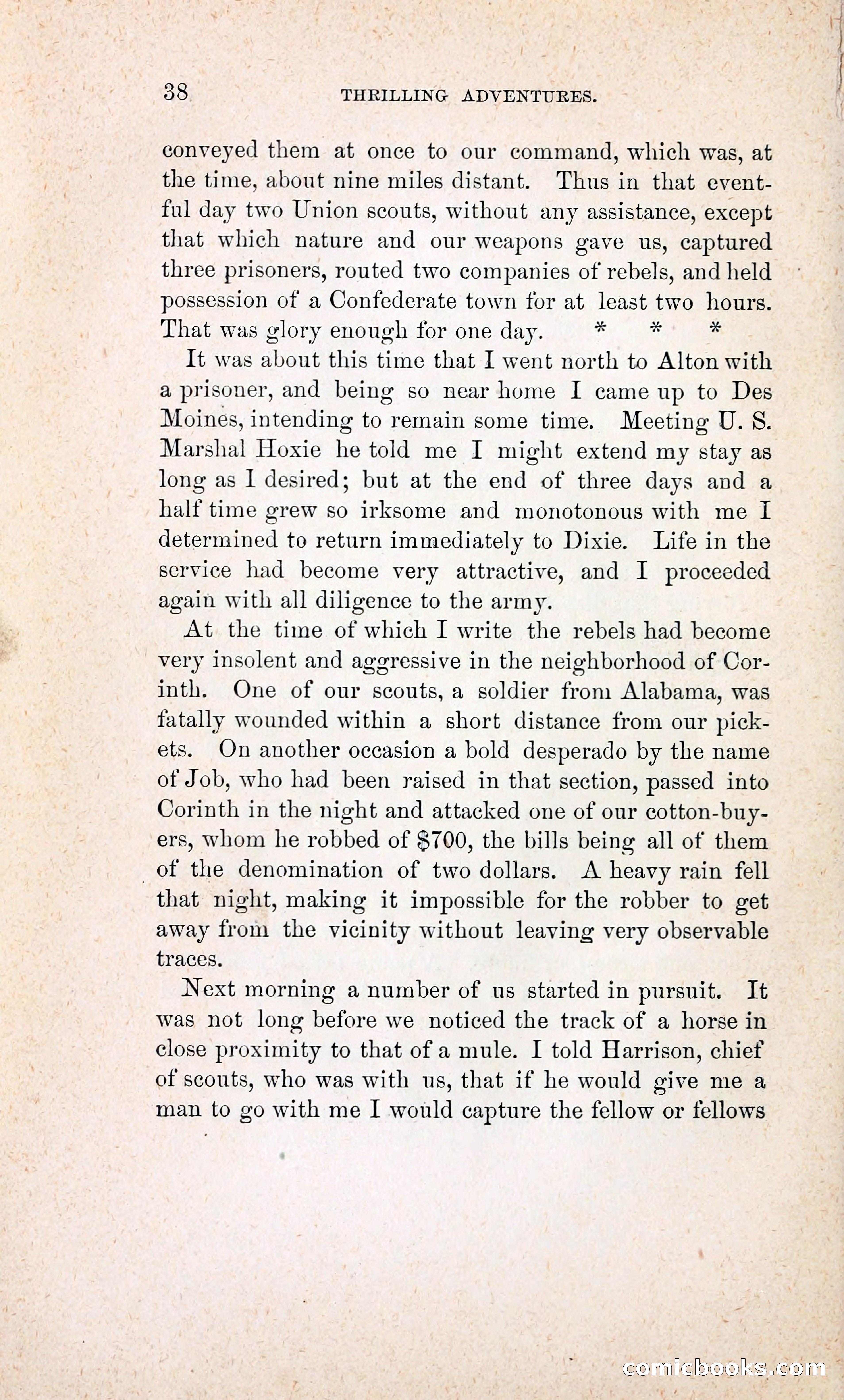 Thrilling Adventures of William Callender, a Union Spy from Des Moines — page 47 of 129