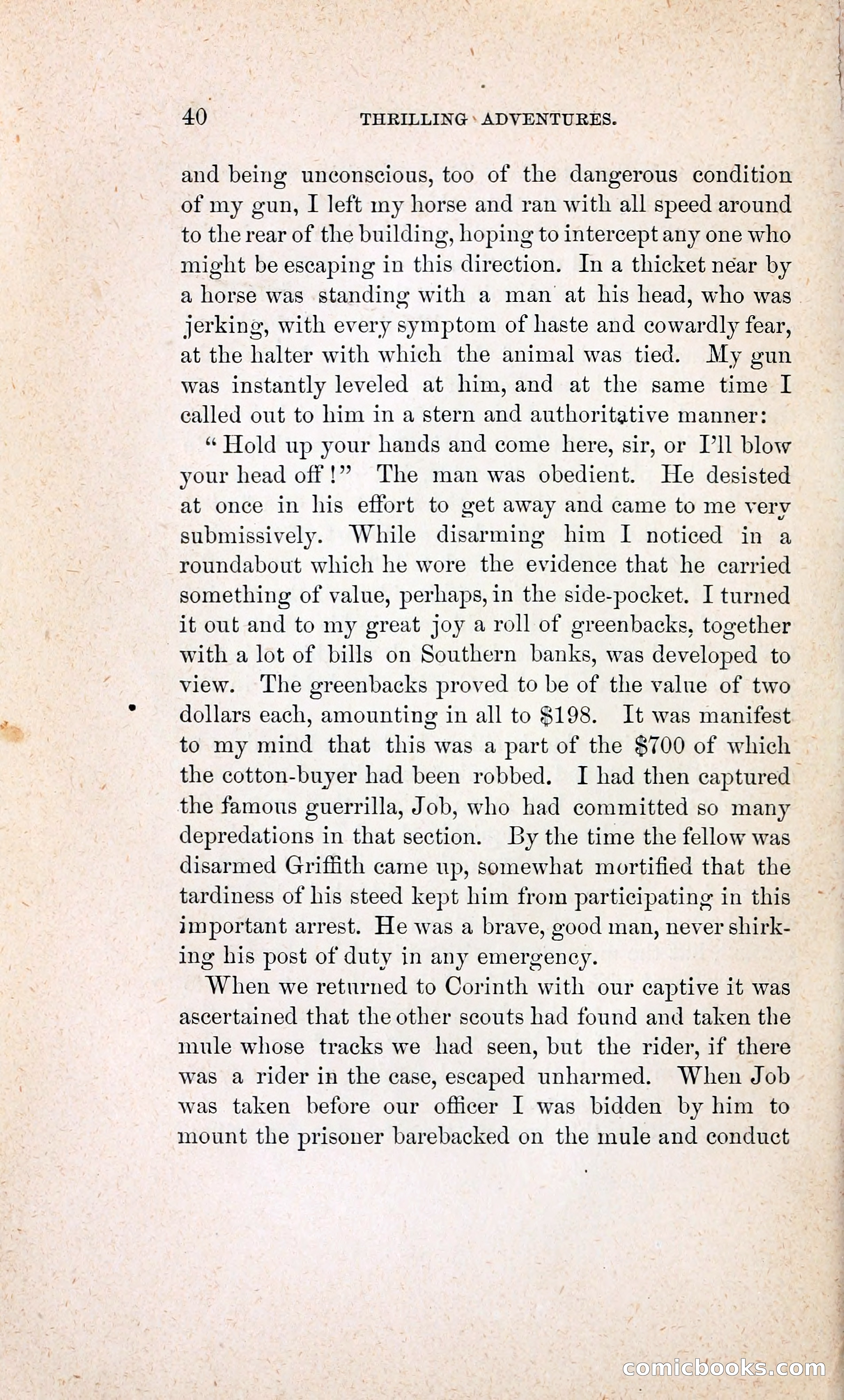 Thrilling Adventures of William Callender, a Union Spy from Des Moines — page 49 of 129