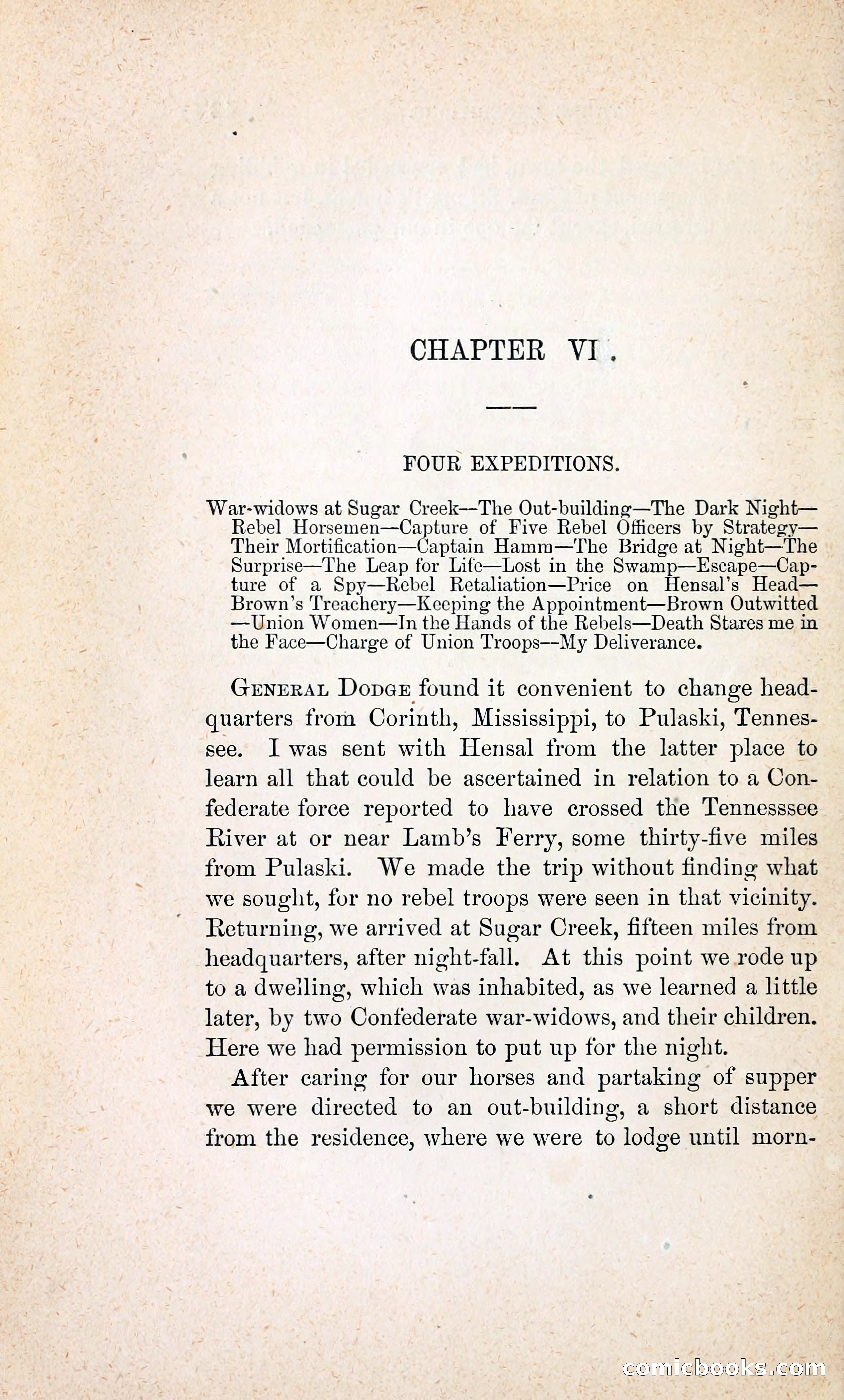 Thrilling Adventures of William Callender, a Union Spy from Des Moines — page 53 of 129