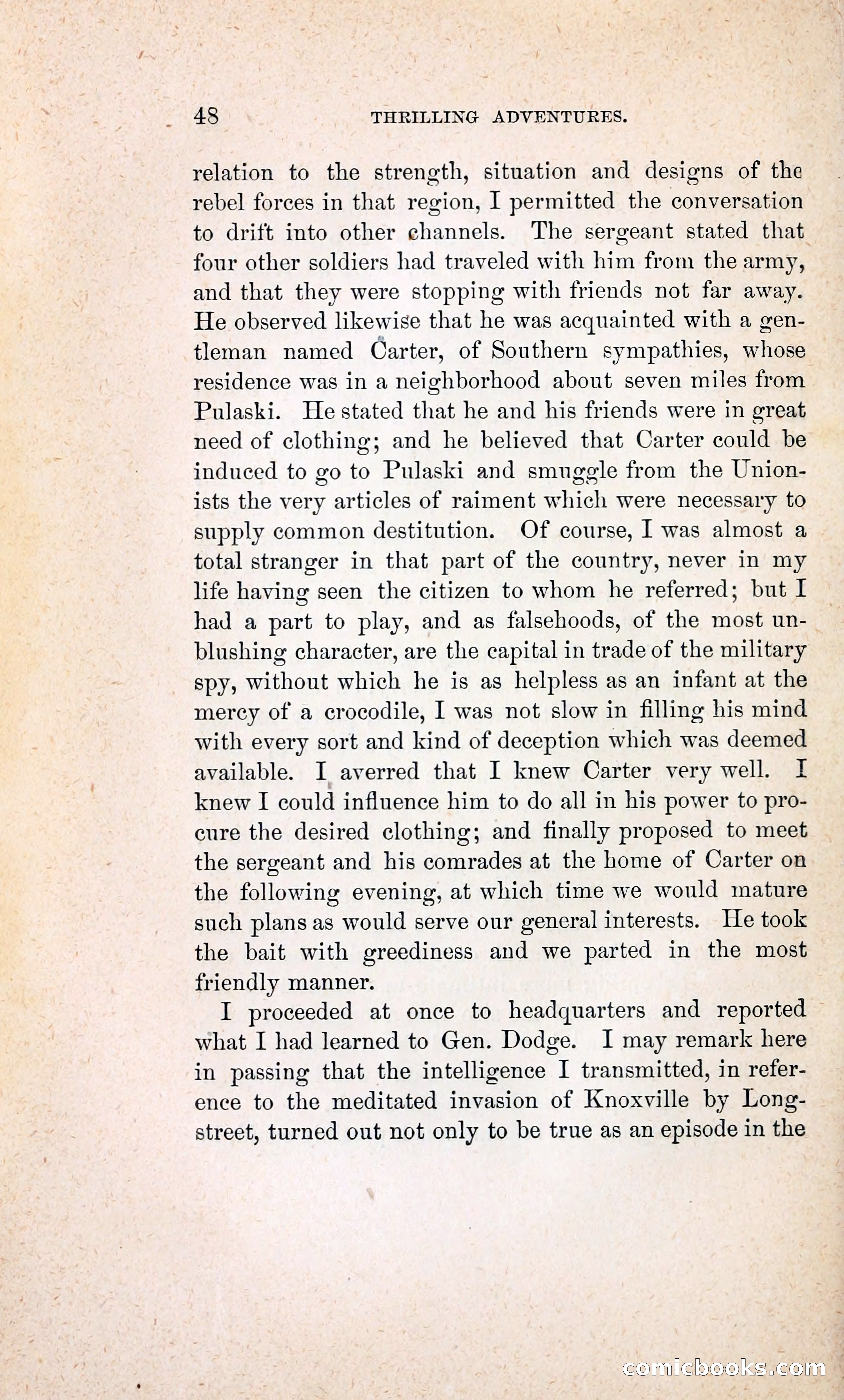 Thrilling Adventures of William Callender, a Union Spy from Des Moines — page 57 of 129