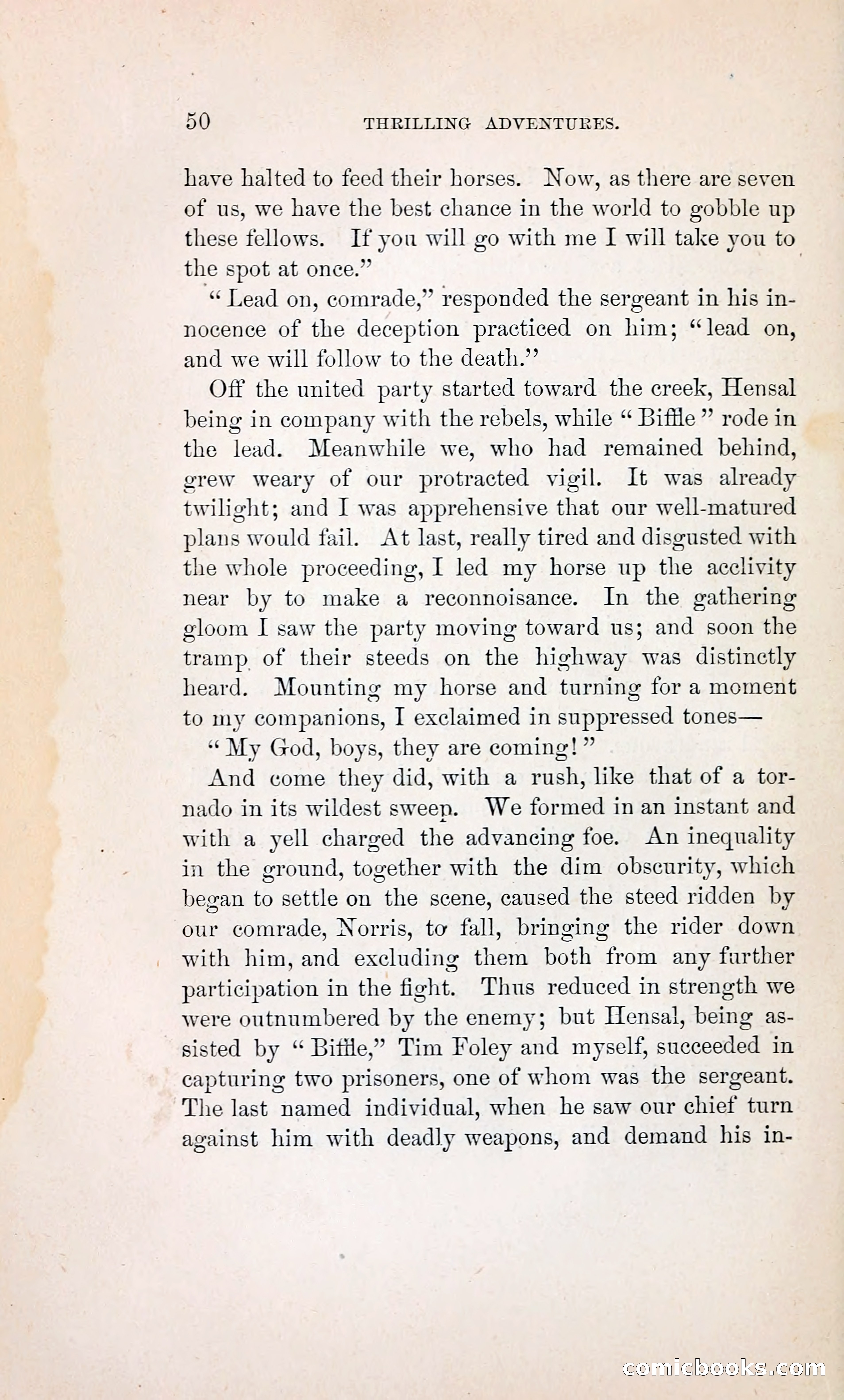 Thrilling Adventures of William Callender, a Union Spy from Des Moines — page 59 of 129