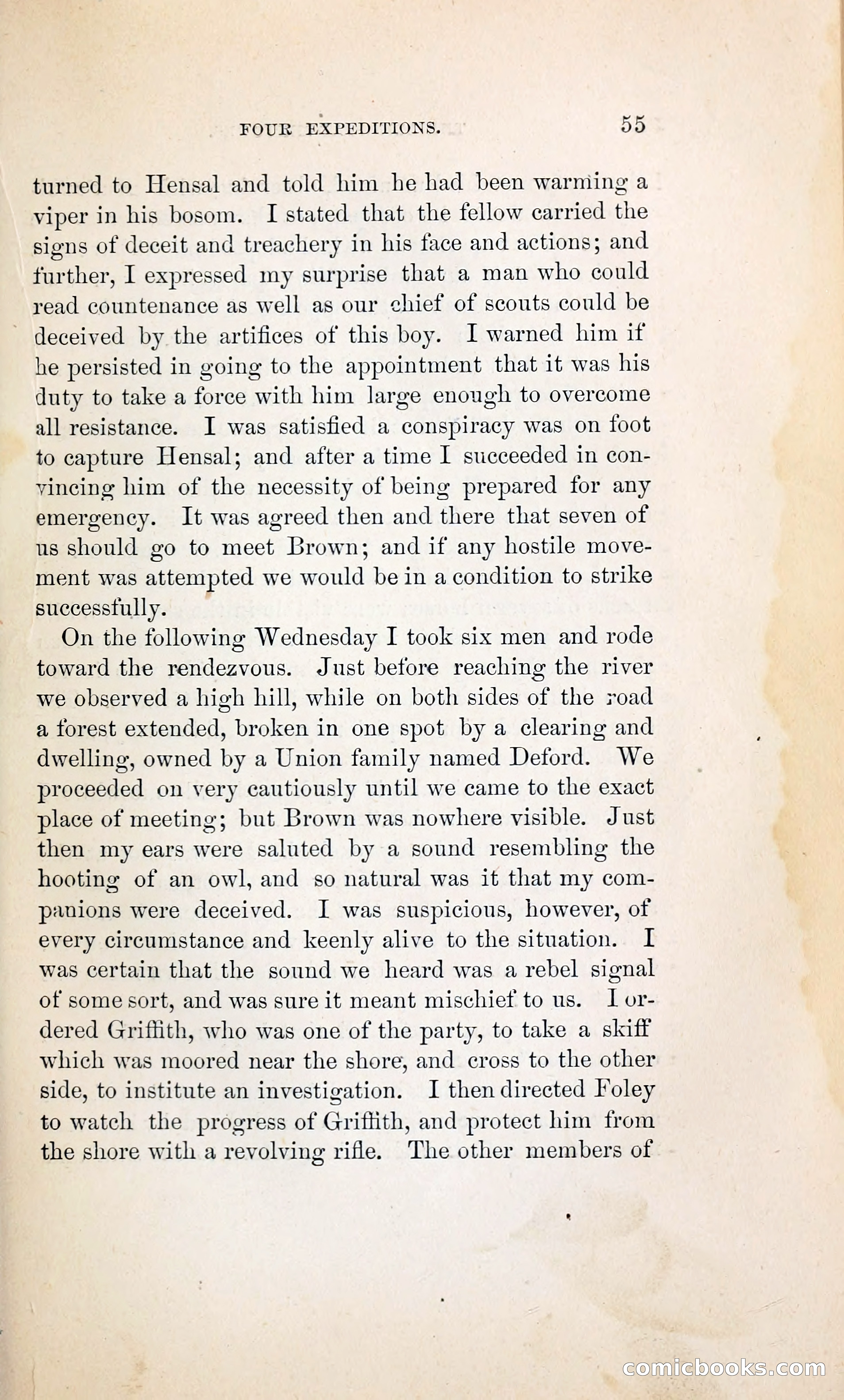 Thrilling Adventures of William Callender, a Union Spy from Des Moines — page 64 of 129