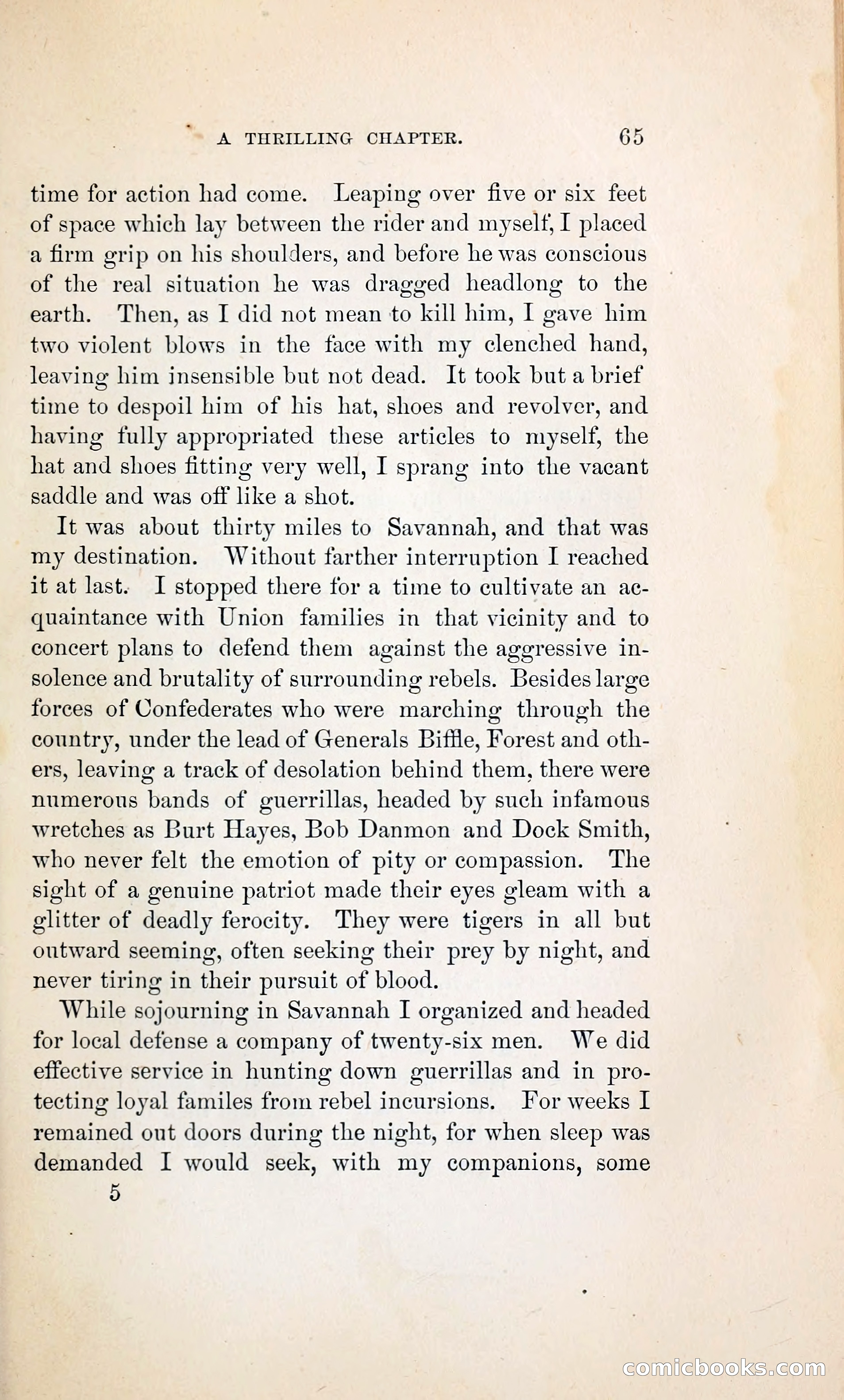 Thrilling Adventures of William Callender, a Union Spy from Des Moines — page 74 of 129