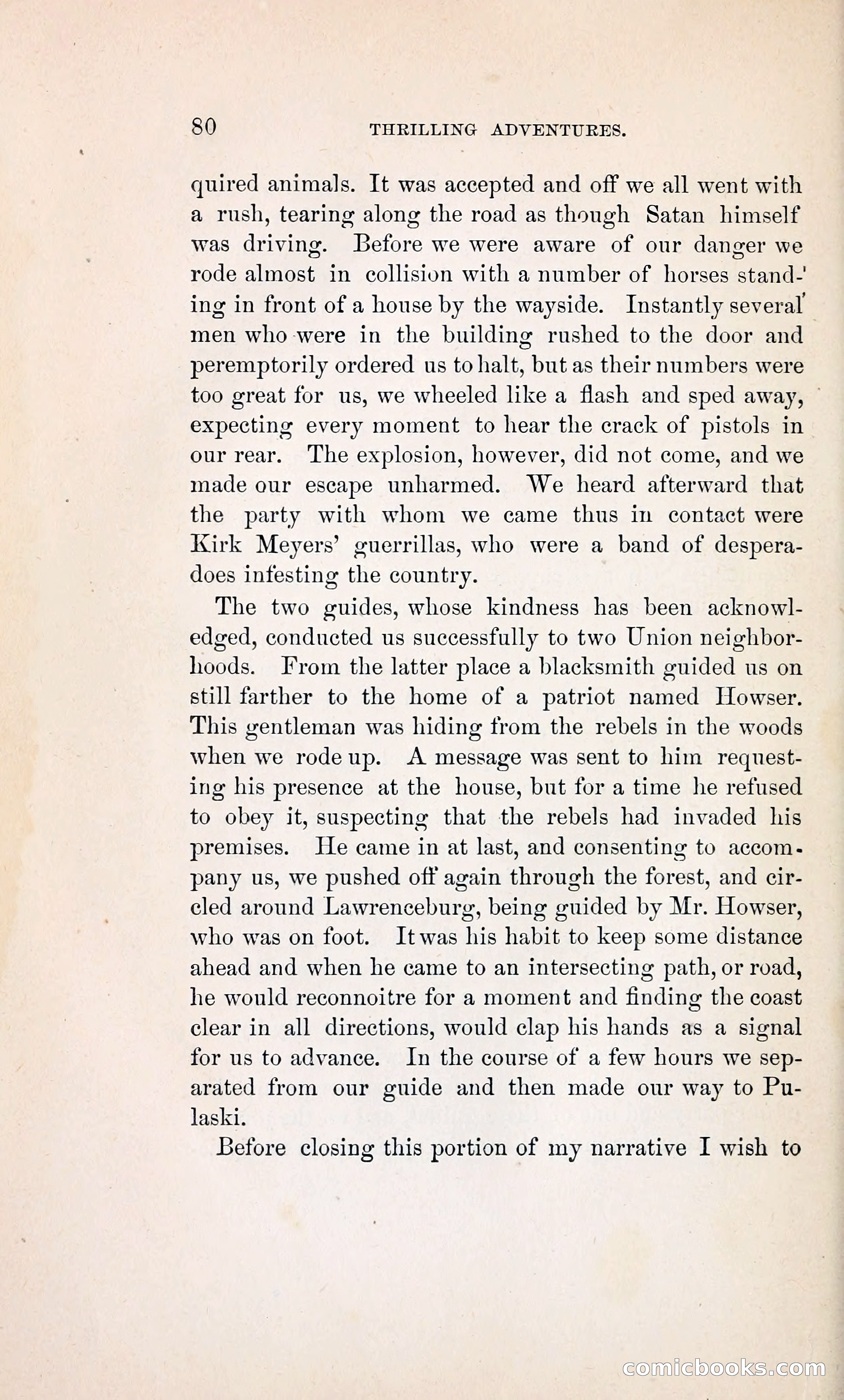 Thrilling Adventures of William Callender, a Union Spy from Des Moines — page 89 of 129