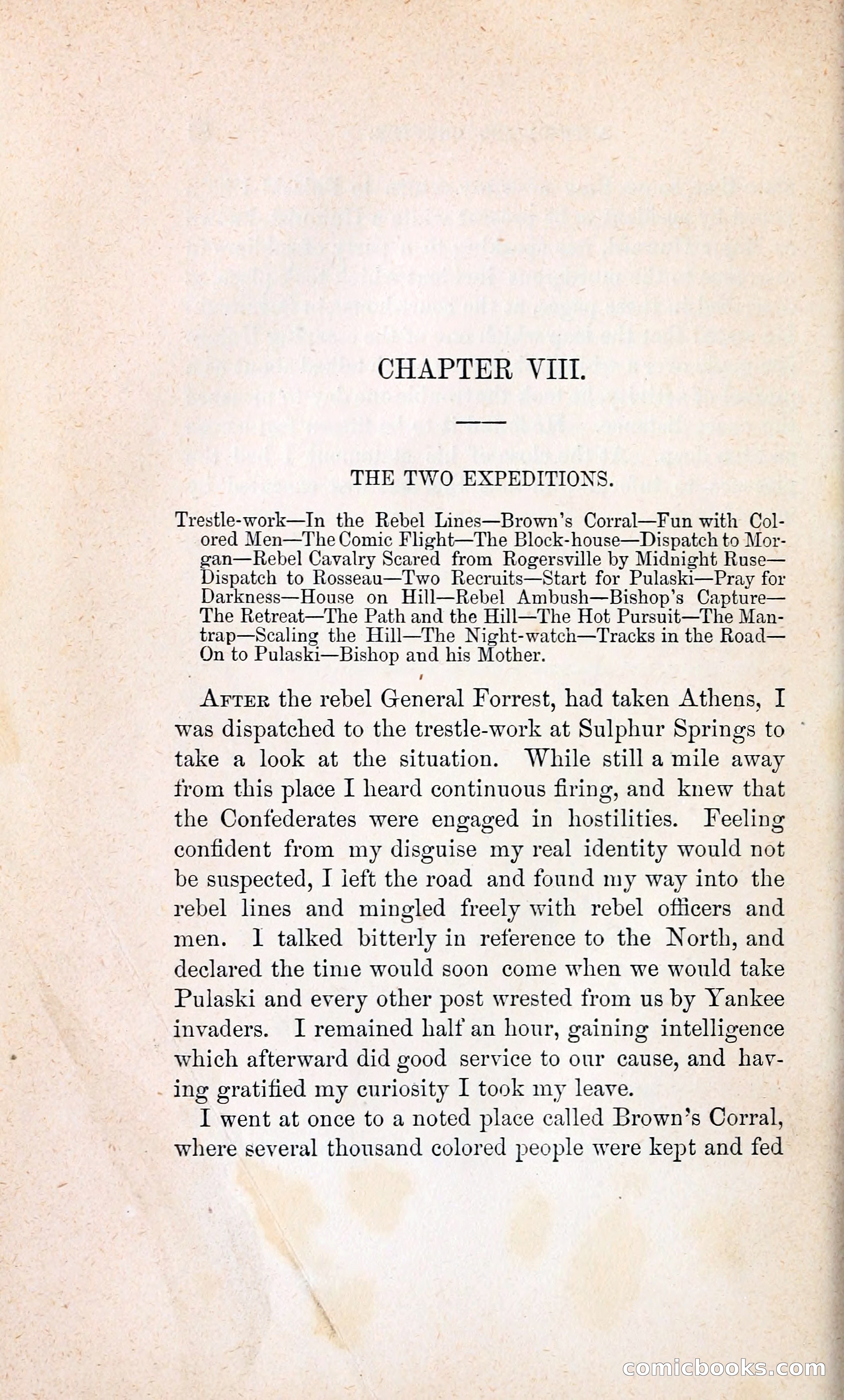 Thrilling Adventures of William Callender, a Union Spy from Des Moines — page 91 of 129