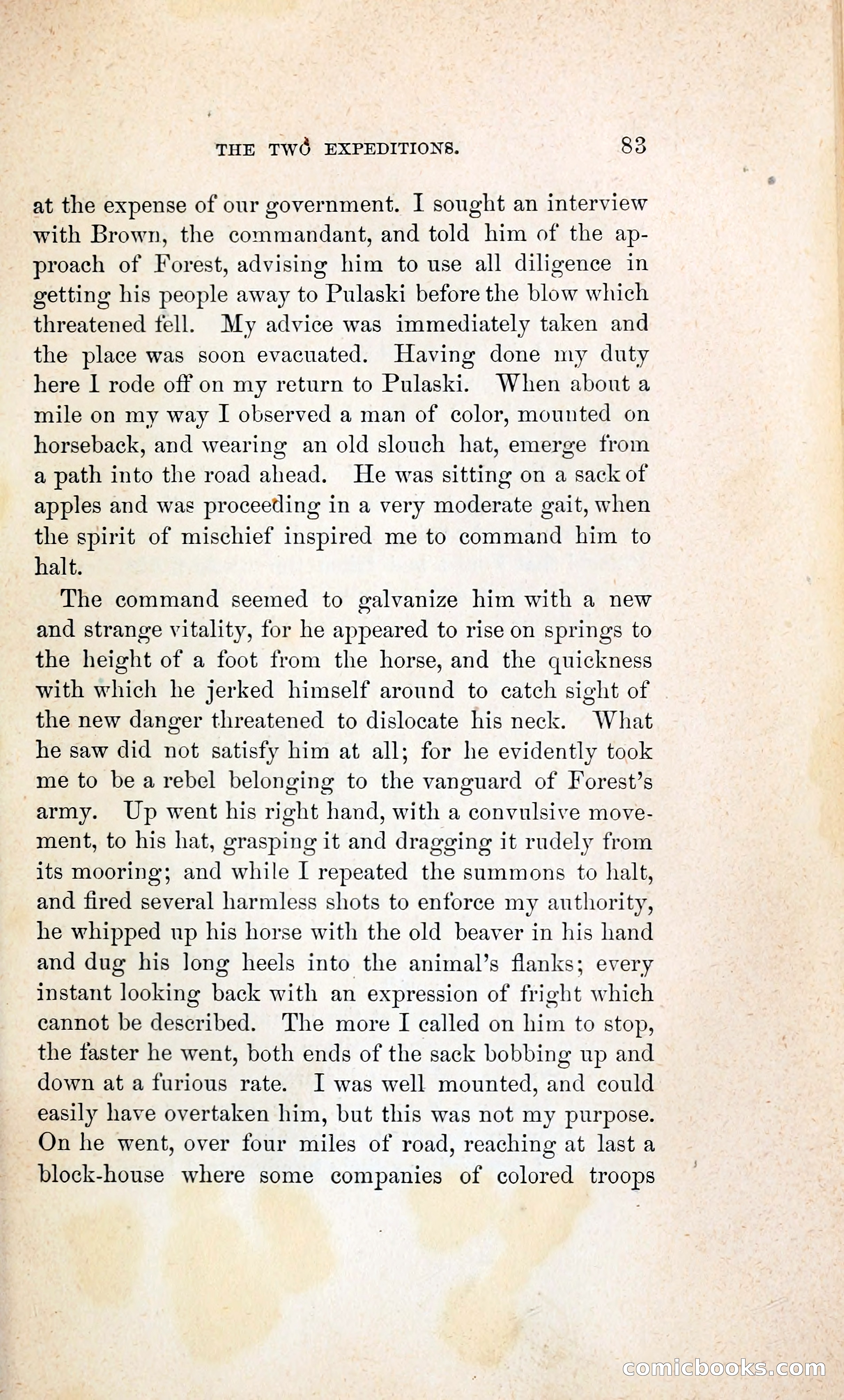 Thrilling Adventures of William Callender, a Union Spy from Des Moines — page 92 of 129