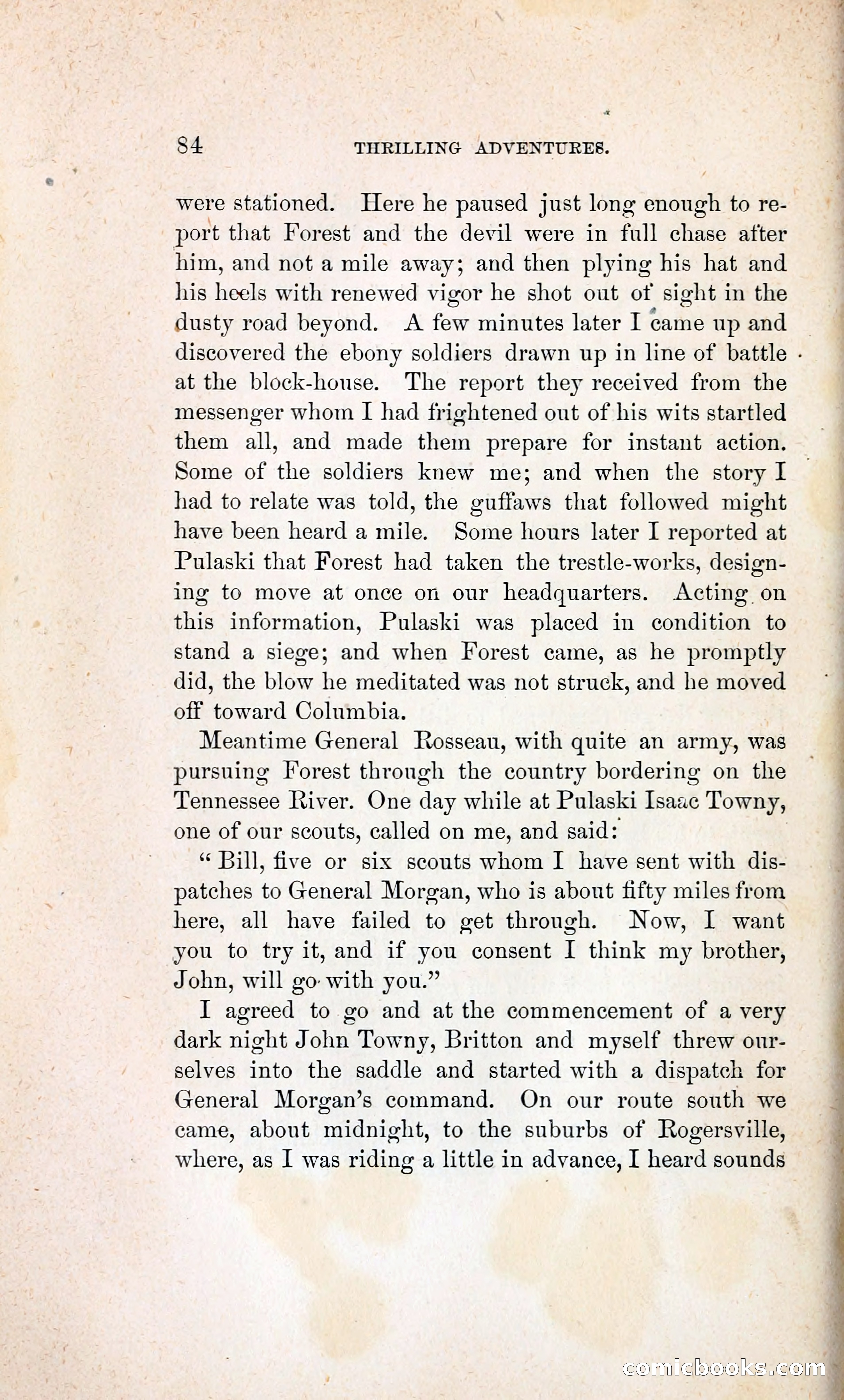 Thrilling Adventures of William Callender, a Union Spy from Des Moines — page 93 of 129