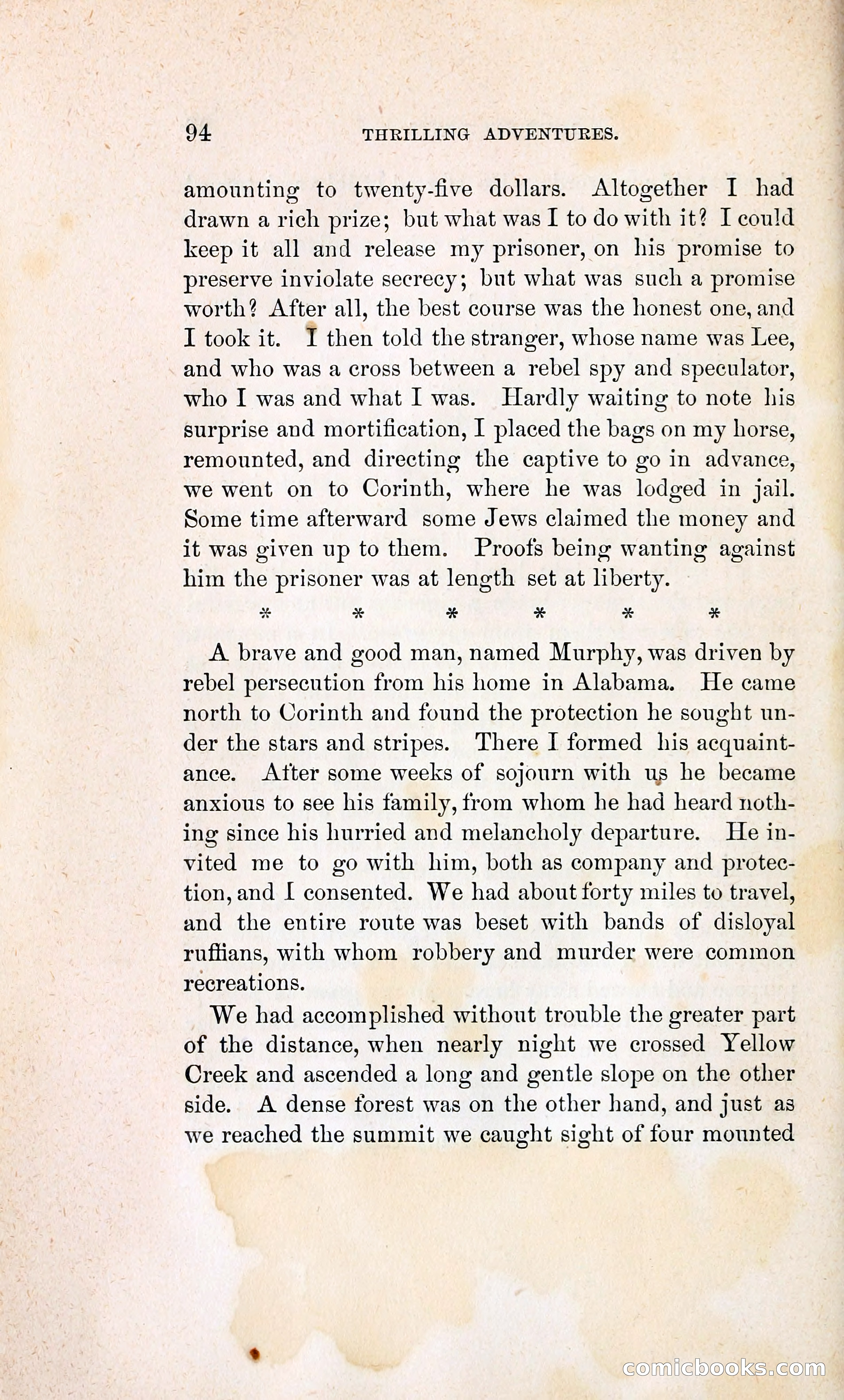 Thrilling Adventures of William Callender, a Union Spy from Des Moines — page 103 of 129