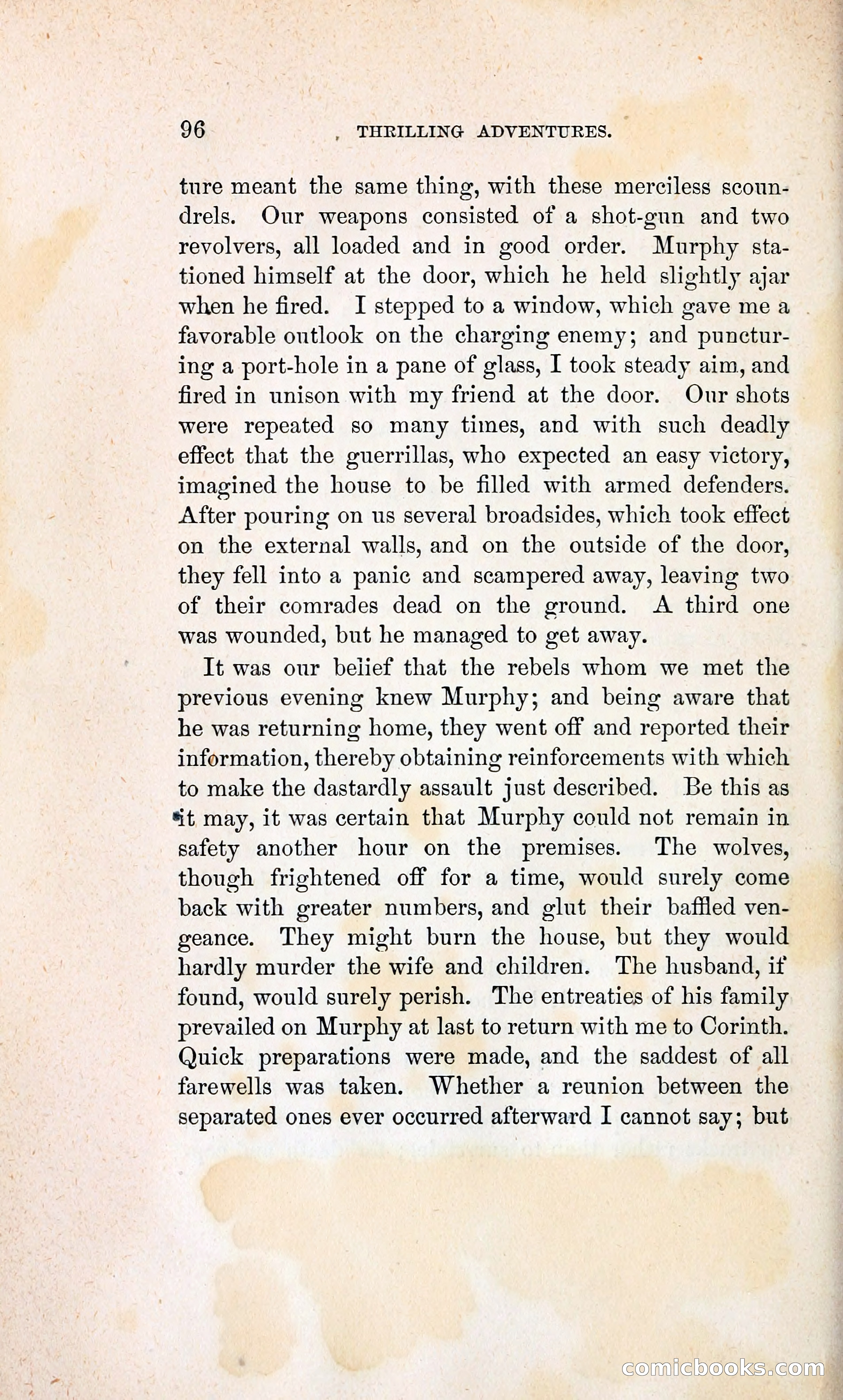 Thrilling Adventures of William Callender, a Union Spy from Des Moines — page 105 of 129