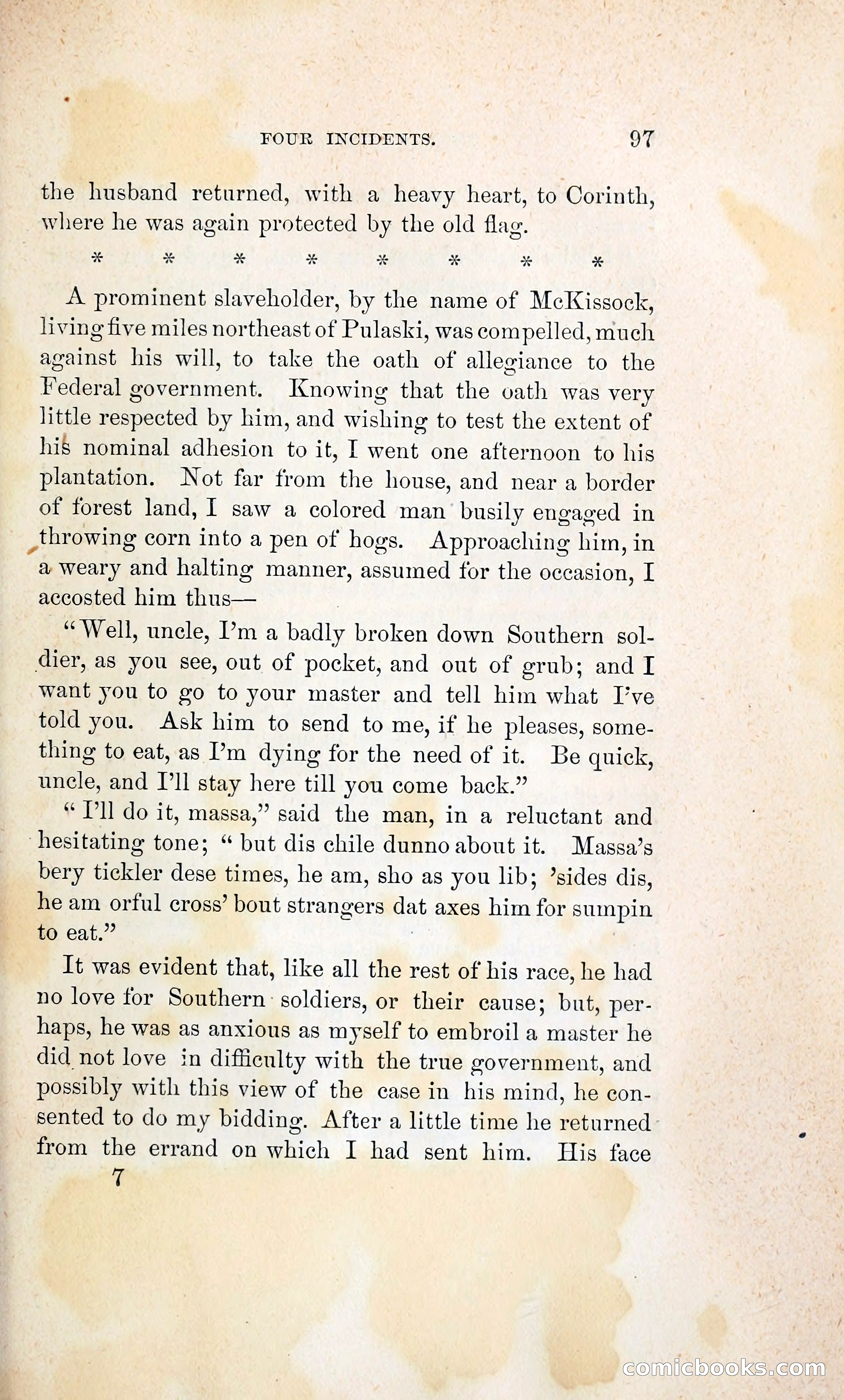 Thrilling Adventures of William Callender, a Union Spy from Des Moines — page 106 of 129