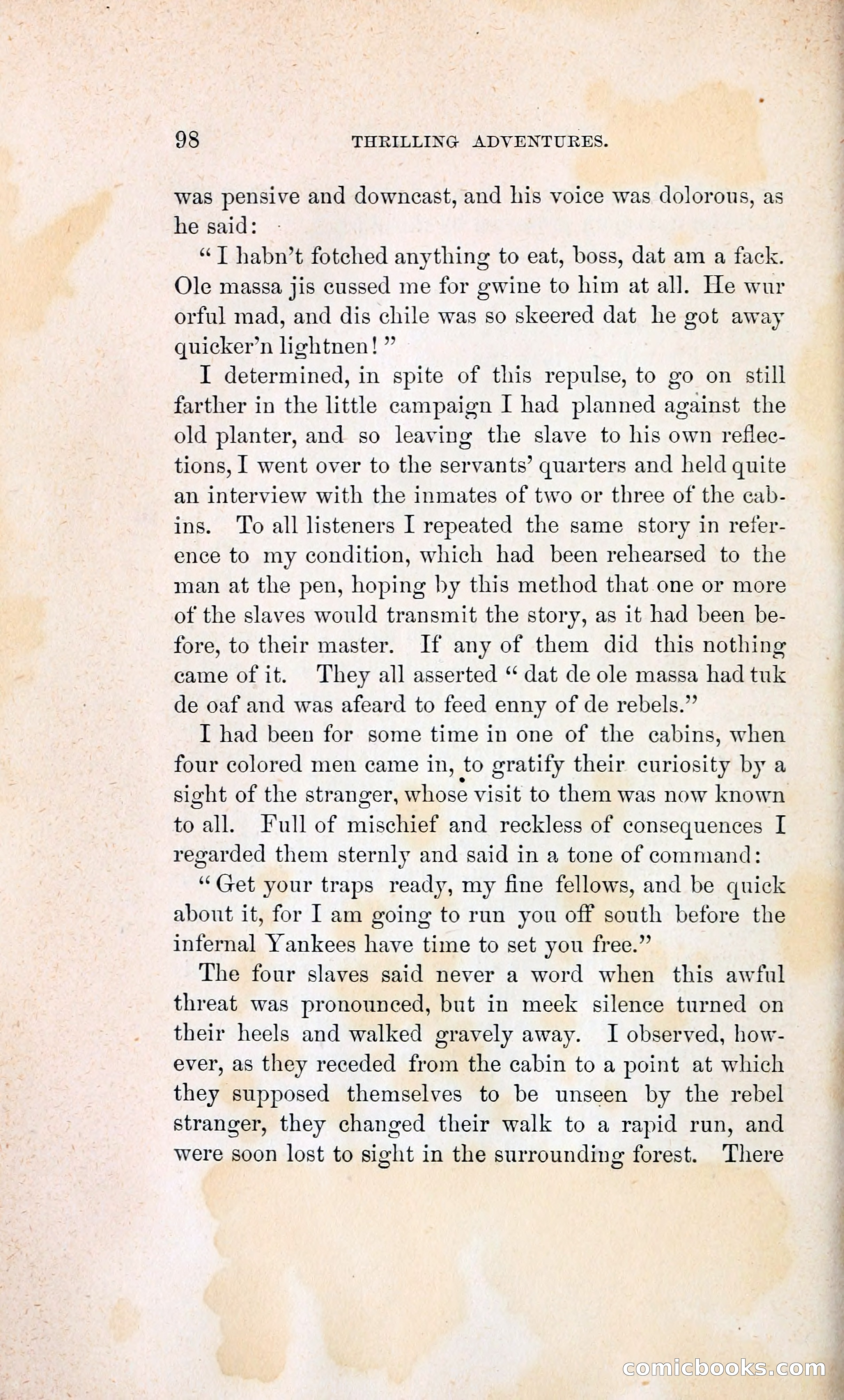 Thrilling Adventures of William Callender, a Union Spy from Des Moines — page 107 of 129