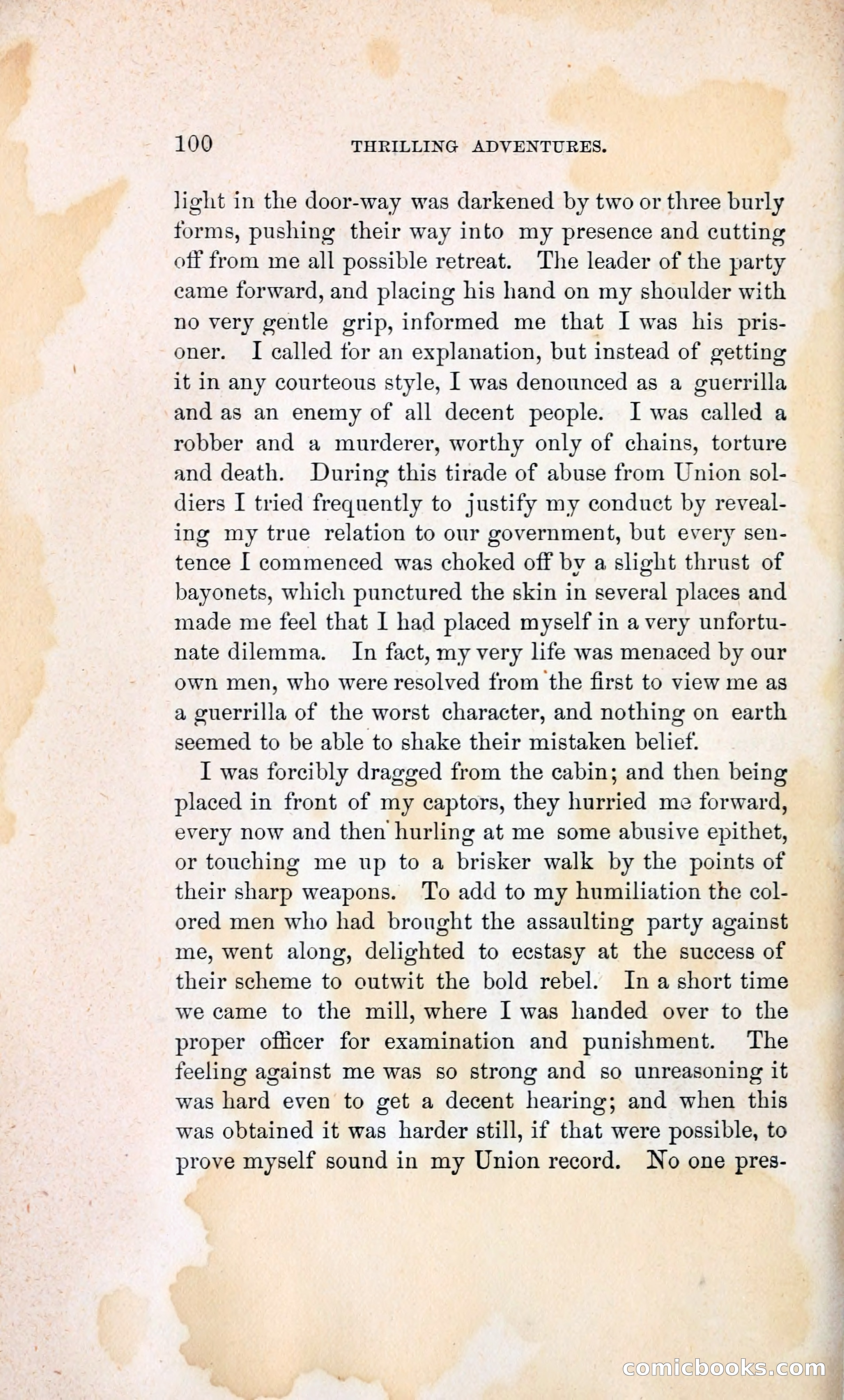 Thrilling Adventures of William Callender, a Union Spy from Des Moines — page 109 of 129
